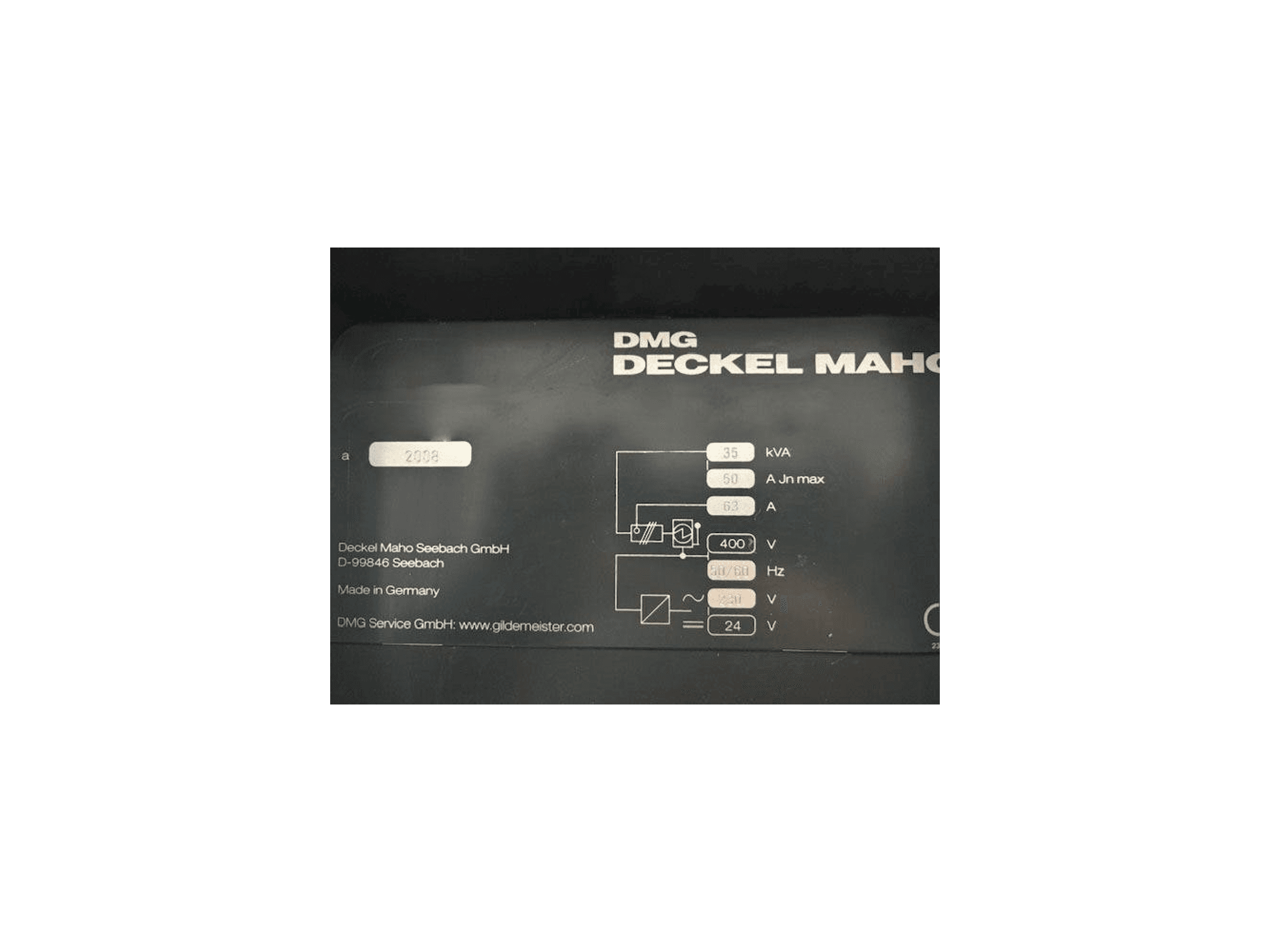 Детали DMG DMC 635V станка