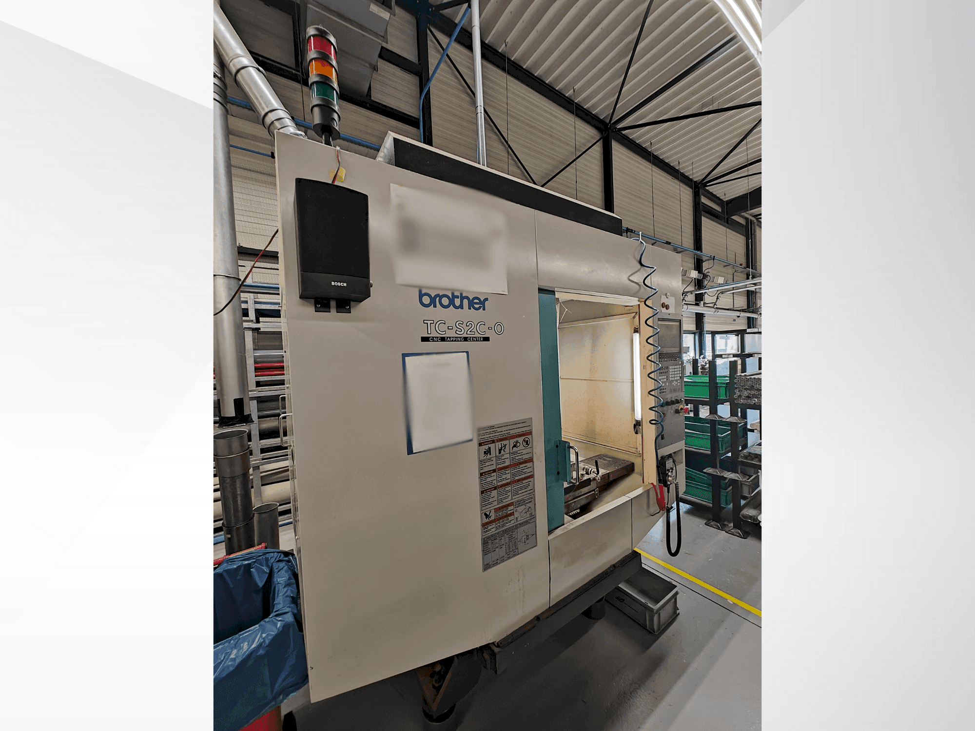 Вид станка Brother TC-S2C-O спереди