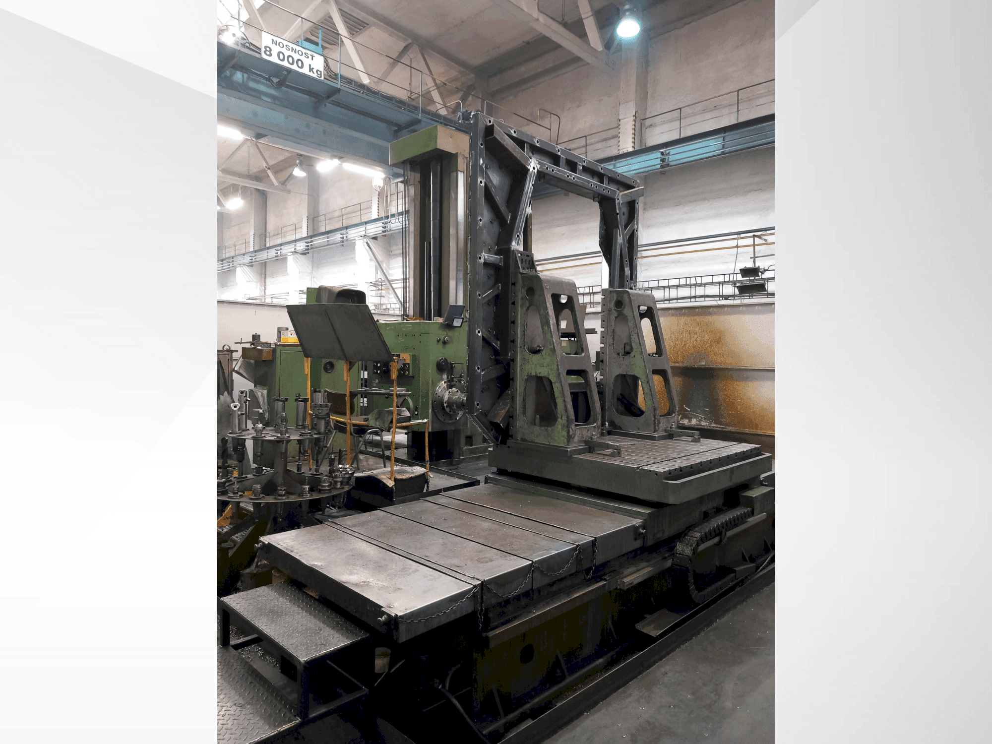 Вид станка TOS TOS WHN 13.4A спереди