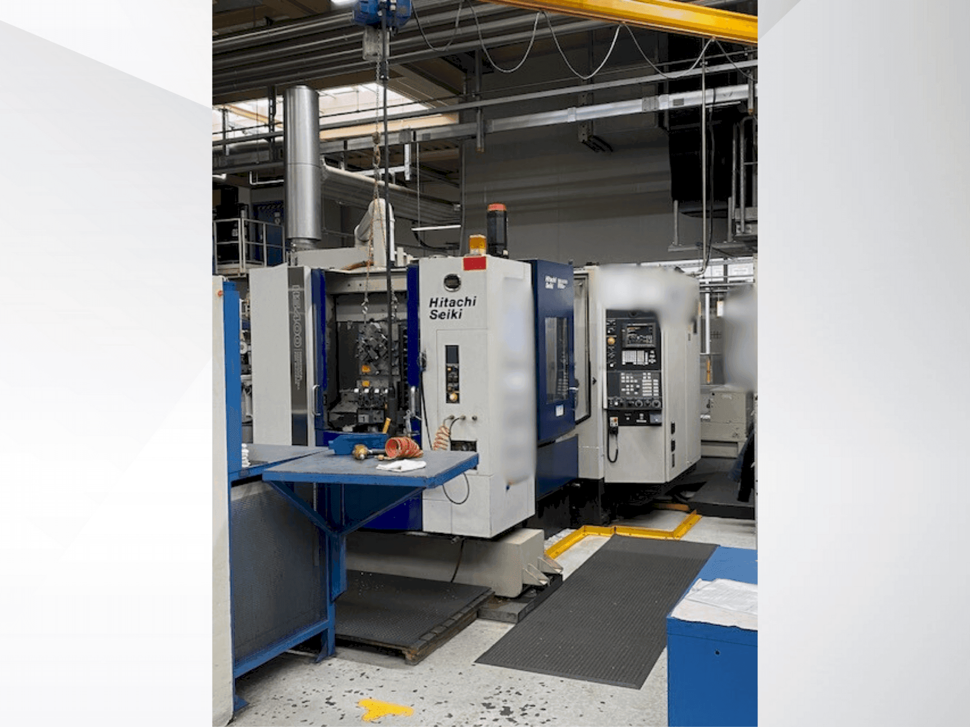 Вид станка HITACHI SEIKI HS 400 спереди