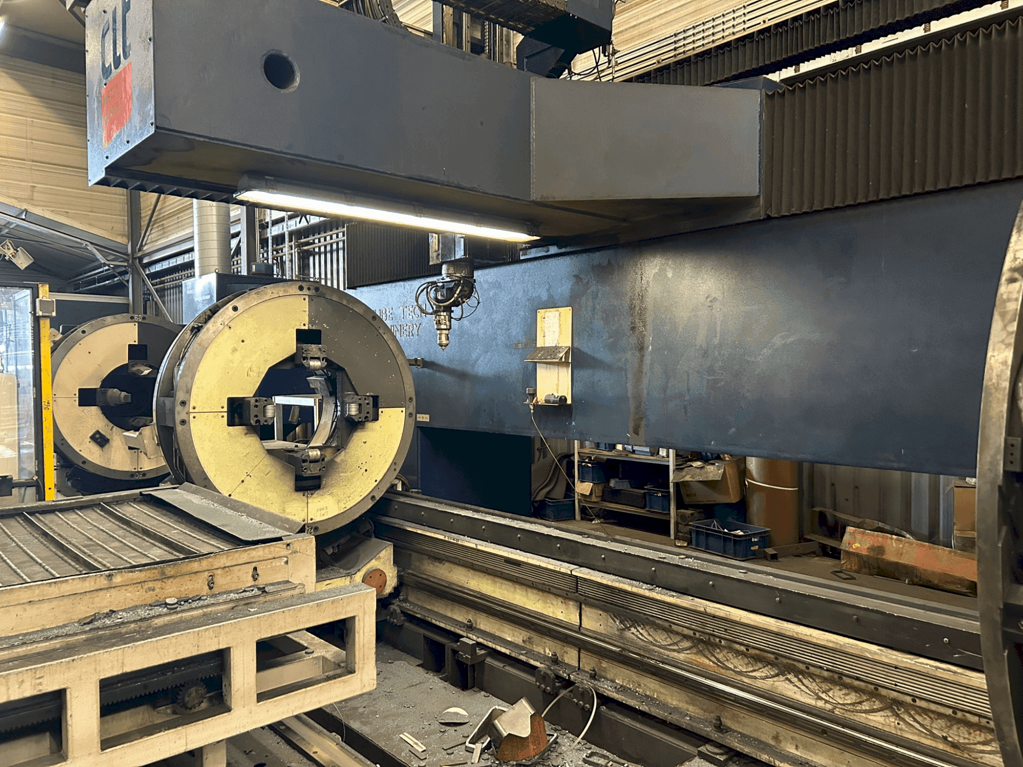 Вид станка TTM FL 600 3D спереди