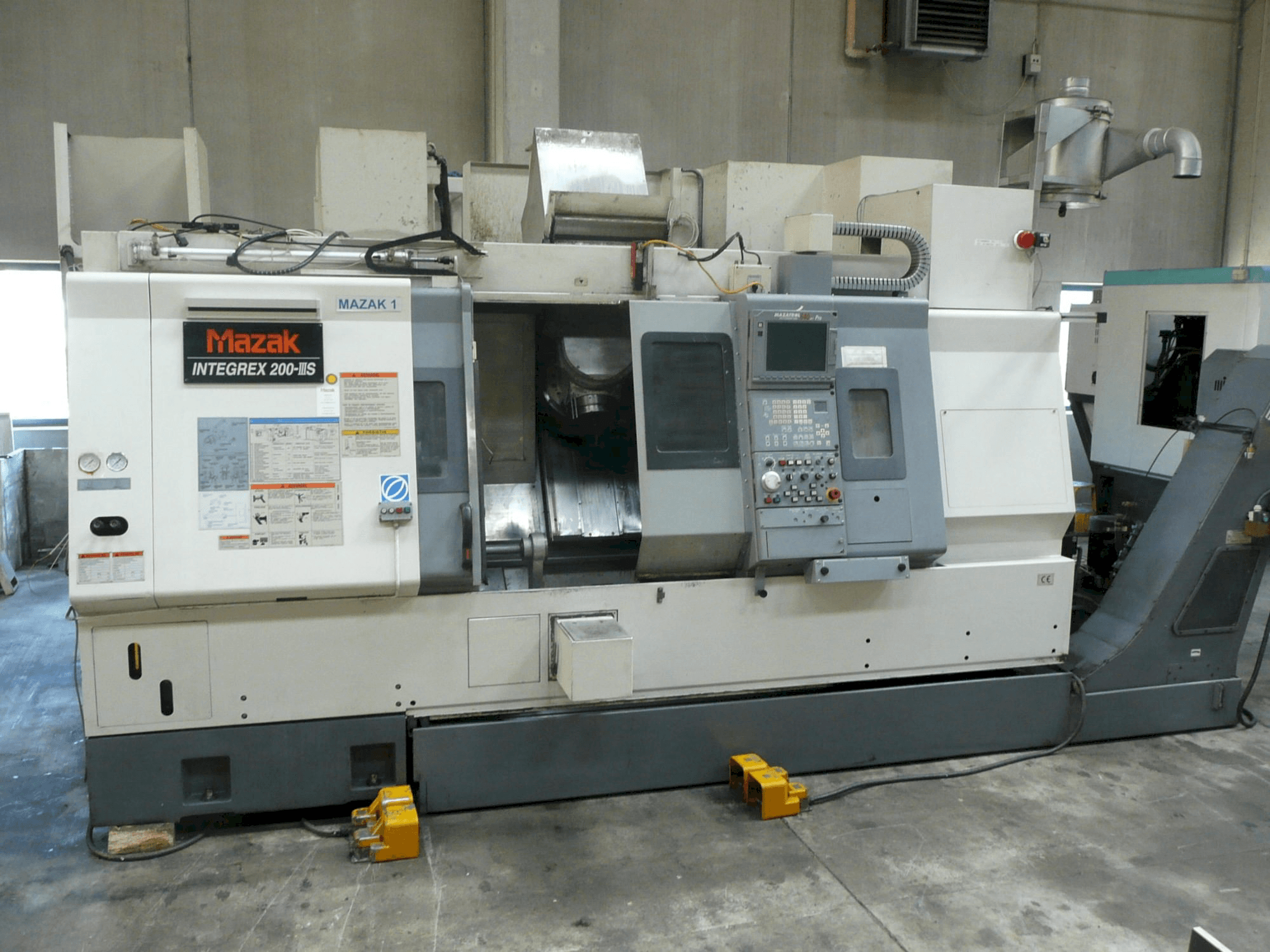 Front view of Mazak INTEGREX 200-IIIS machine