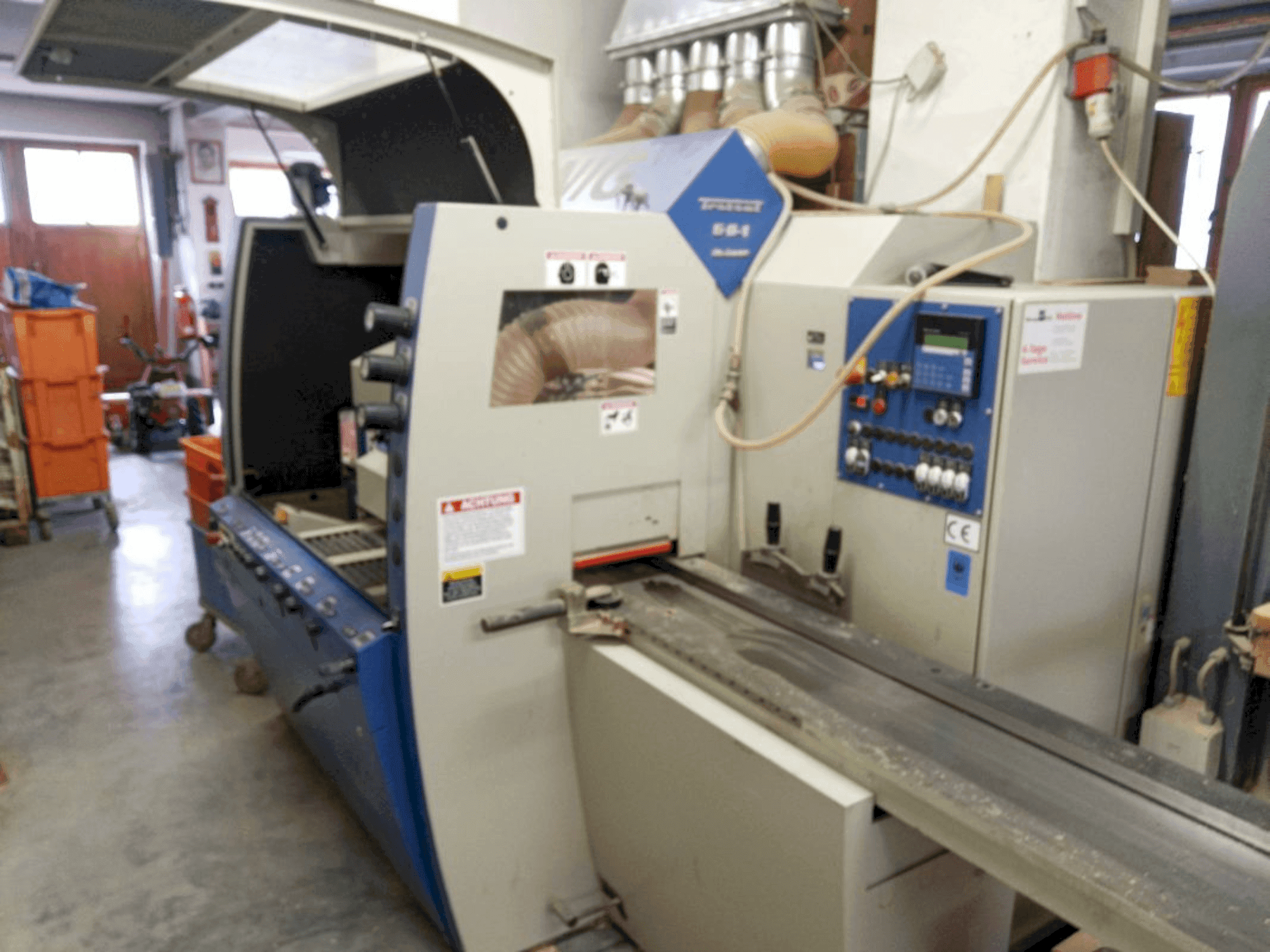 Вид станка WEINIG / DIMTER Unimat 500 спереди