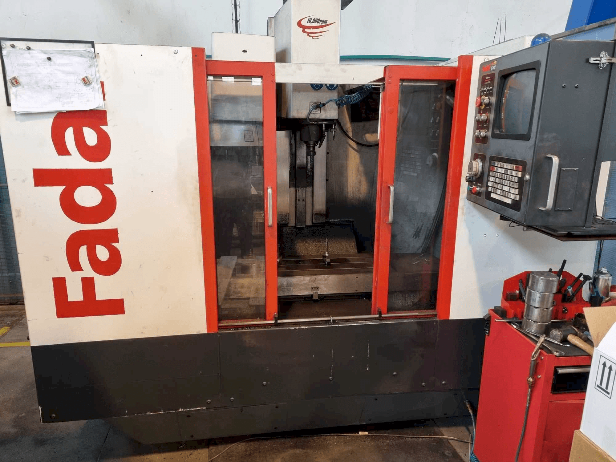 Вид станка FADAL VMC 3016 спереди
