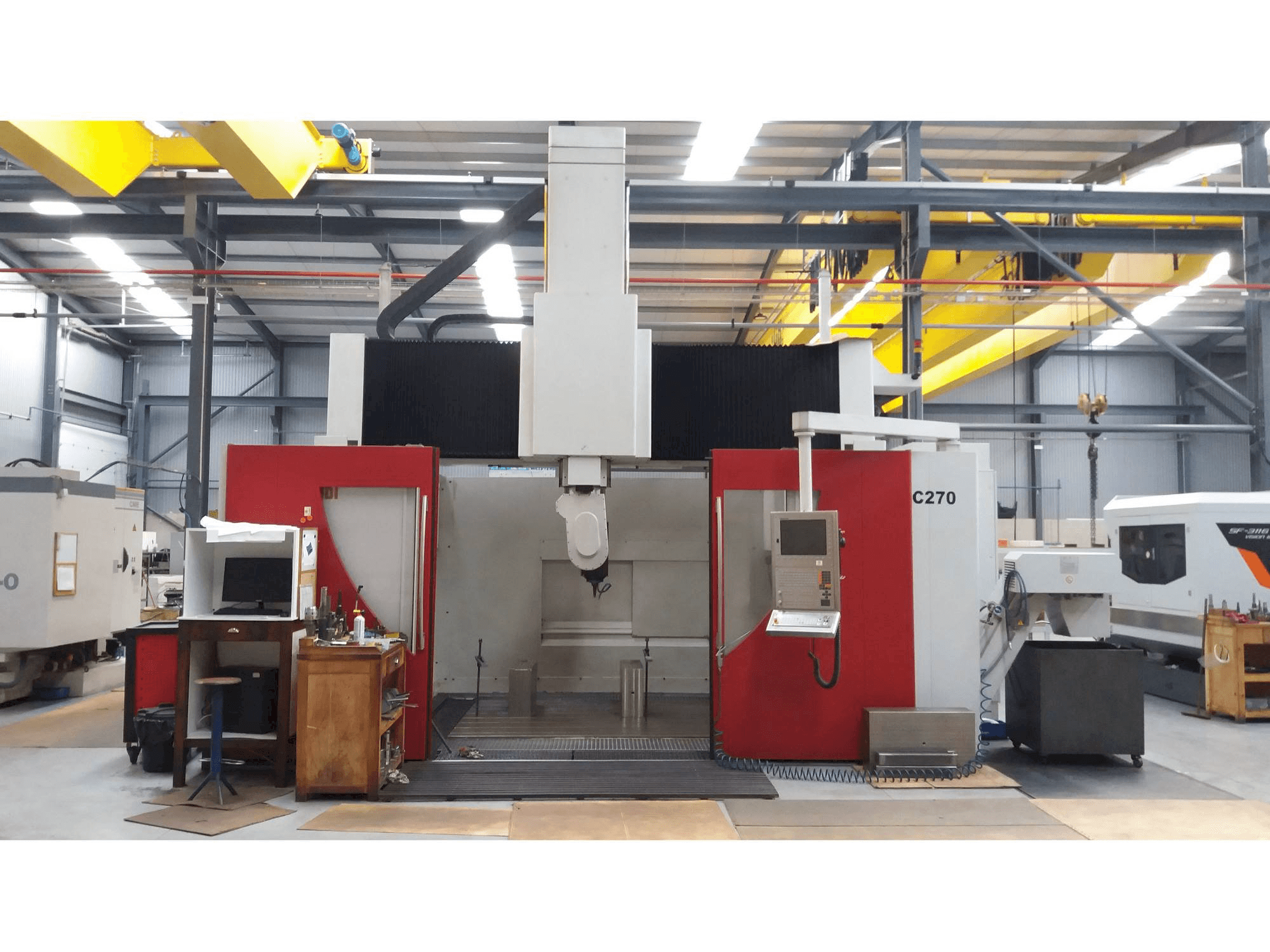 Вид станка Rambaudi RC 270 спереди