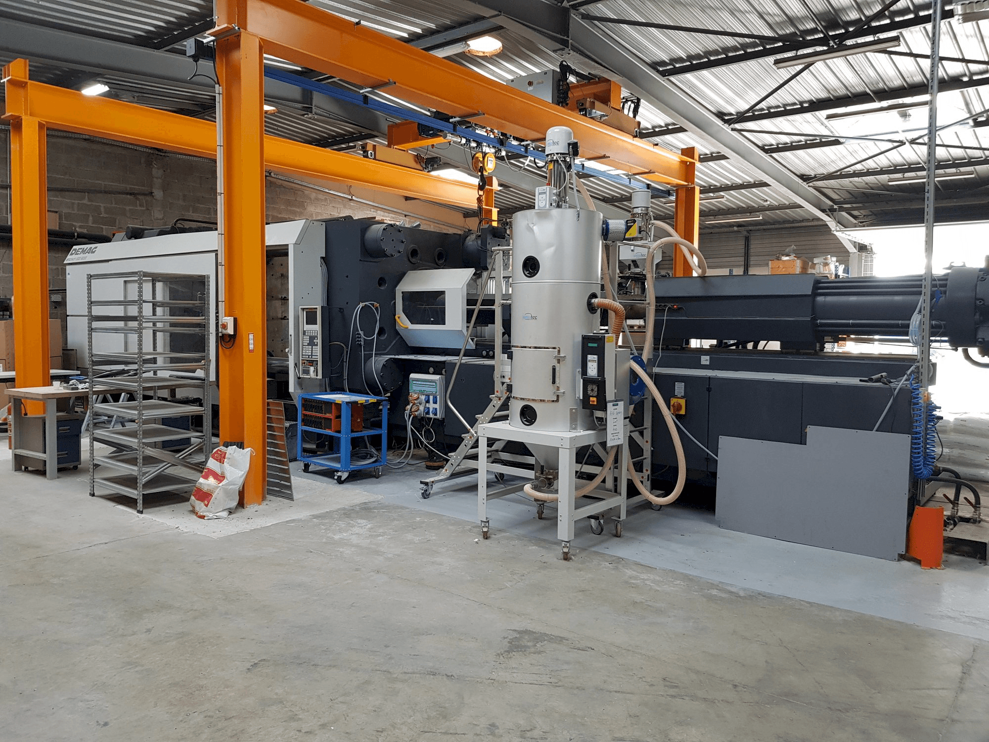 Вид станка DEMAG ERGOTECH 1300-8000 спереди