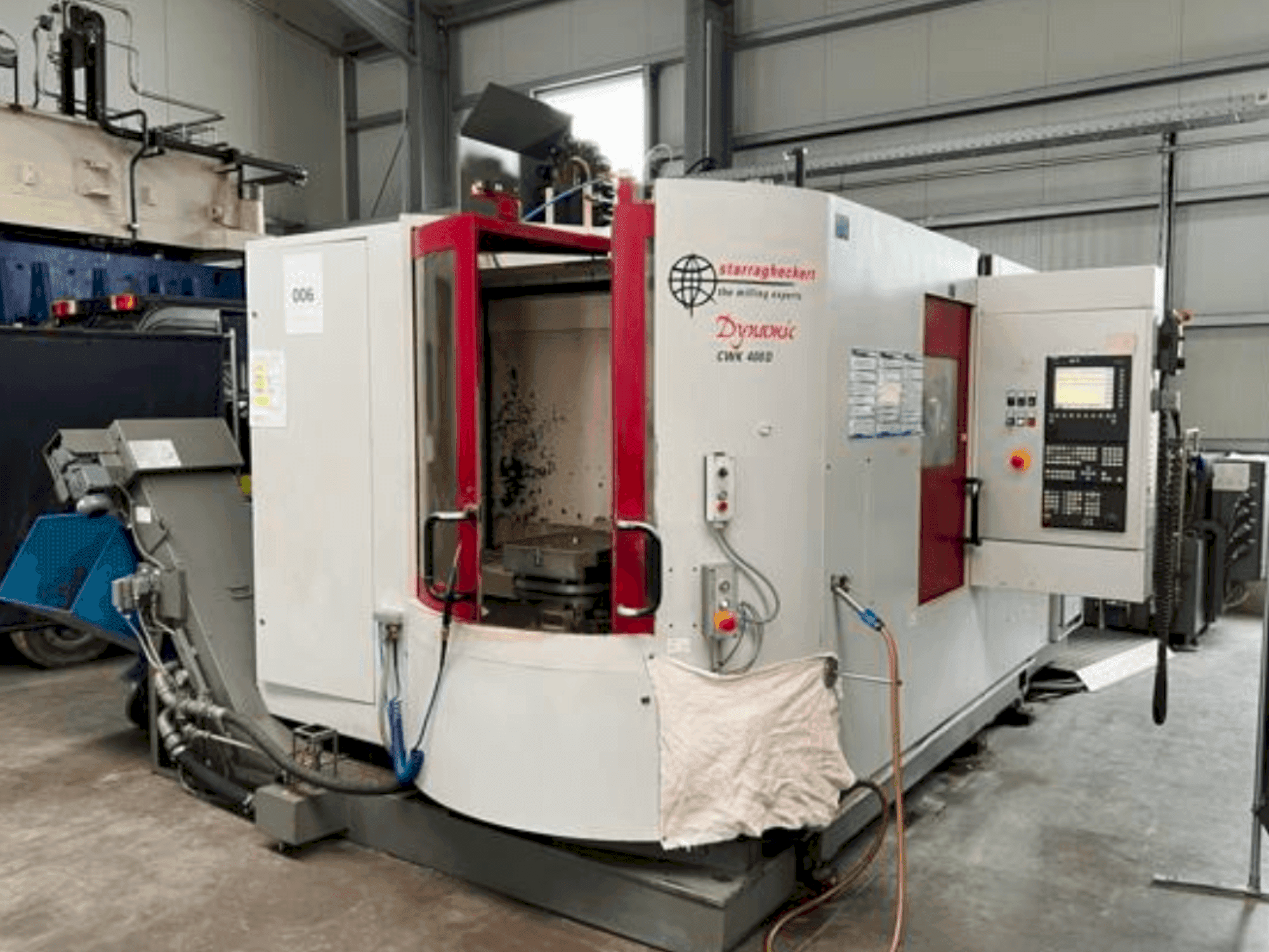 Вид станка Starrag Heckert Dynamic CWK 400D спереди
