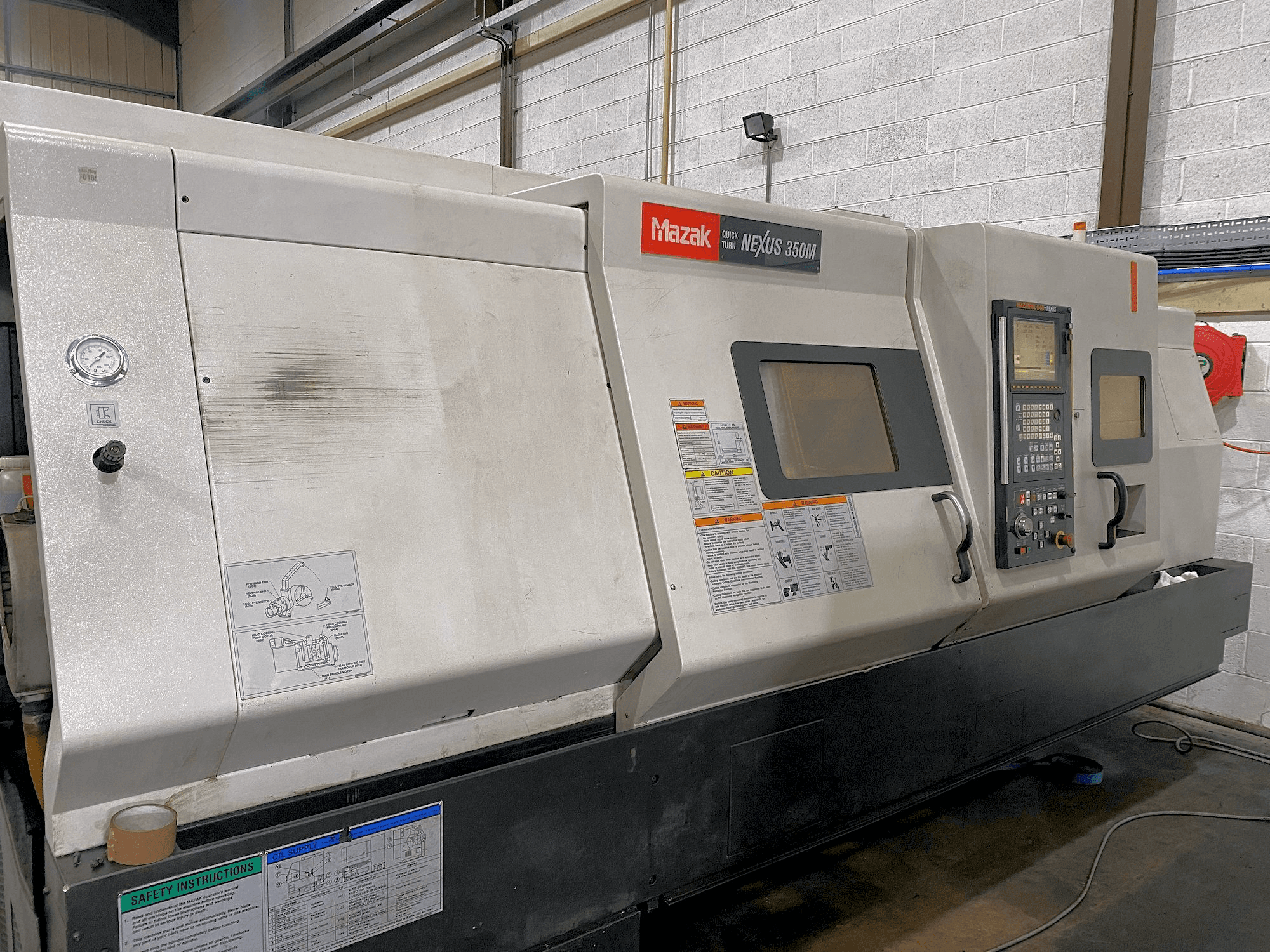 Вид станка Mazak QUICK TURN NEXUS 350M спереди