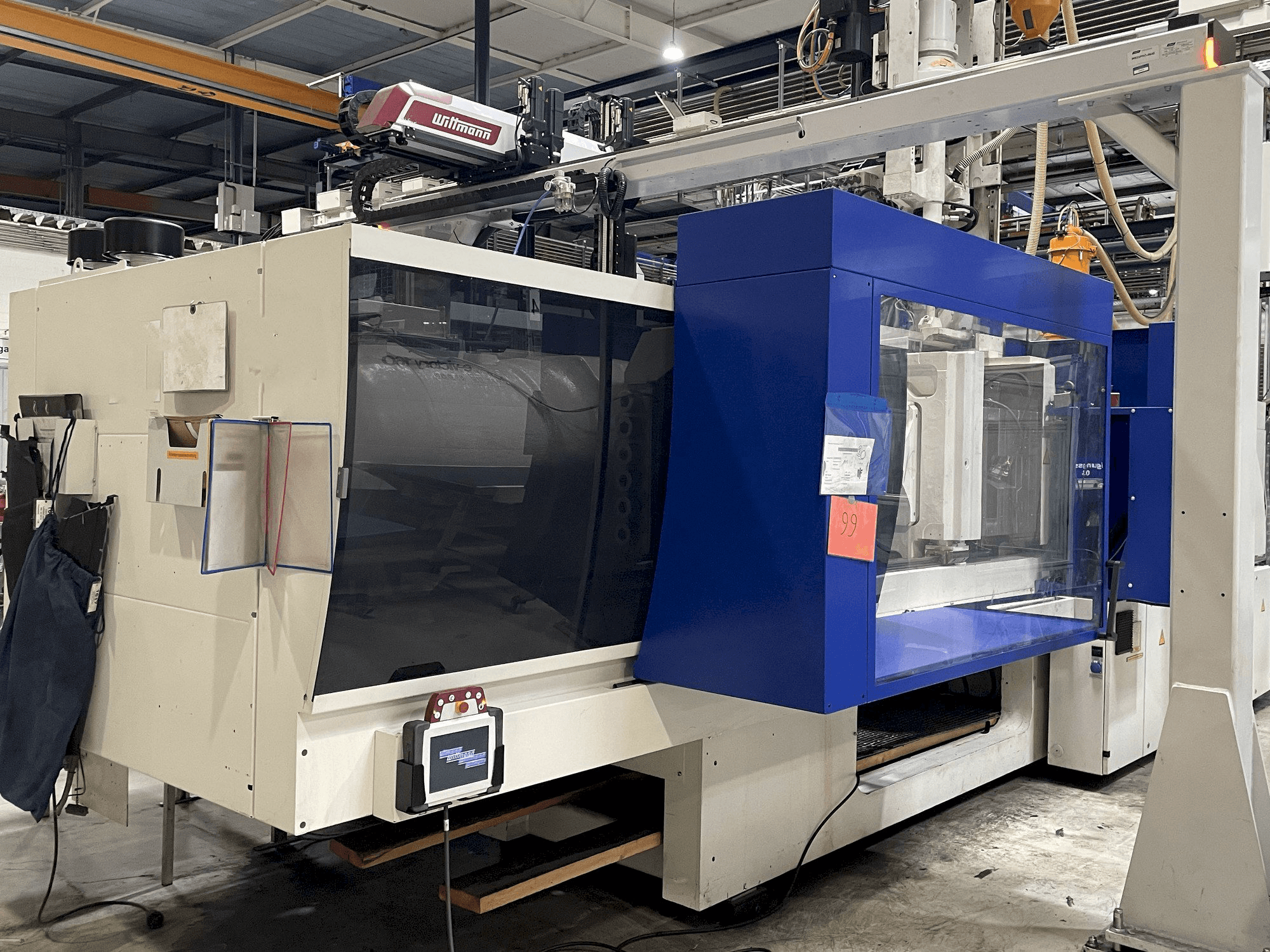 Вид станка ENGEL e-vc 1340H/310V/400 Combi спереди