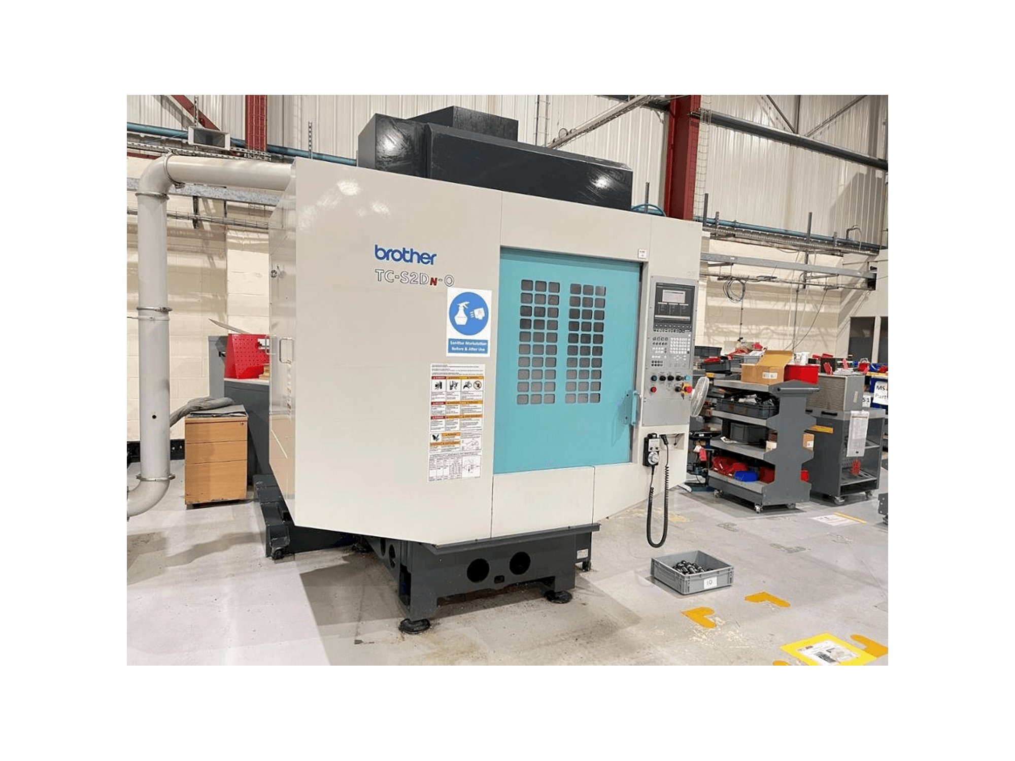 Вид станка Brother TC-S2DN-0 спереди