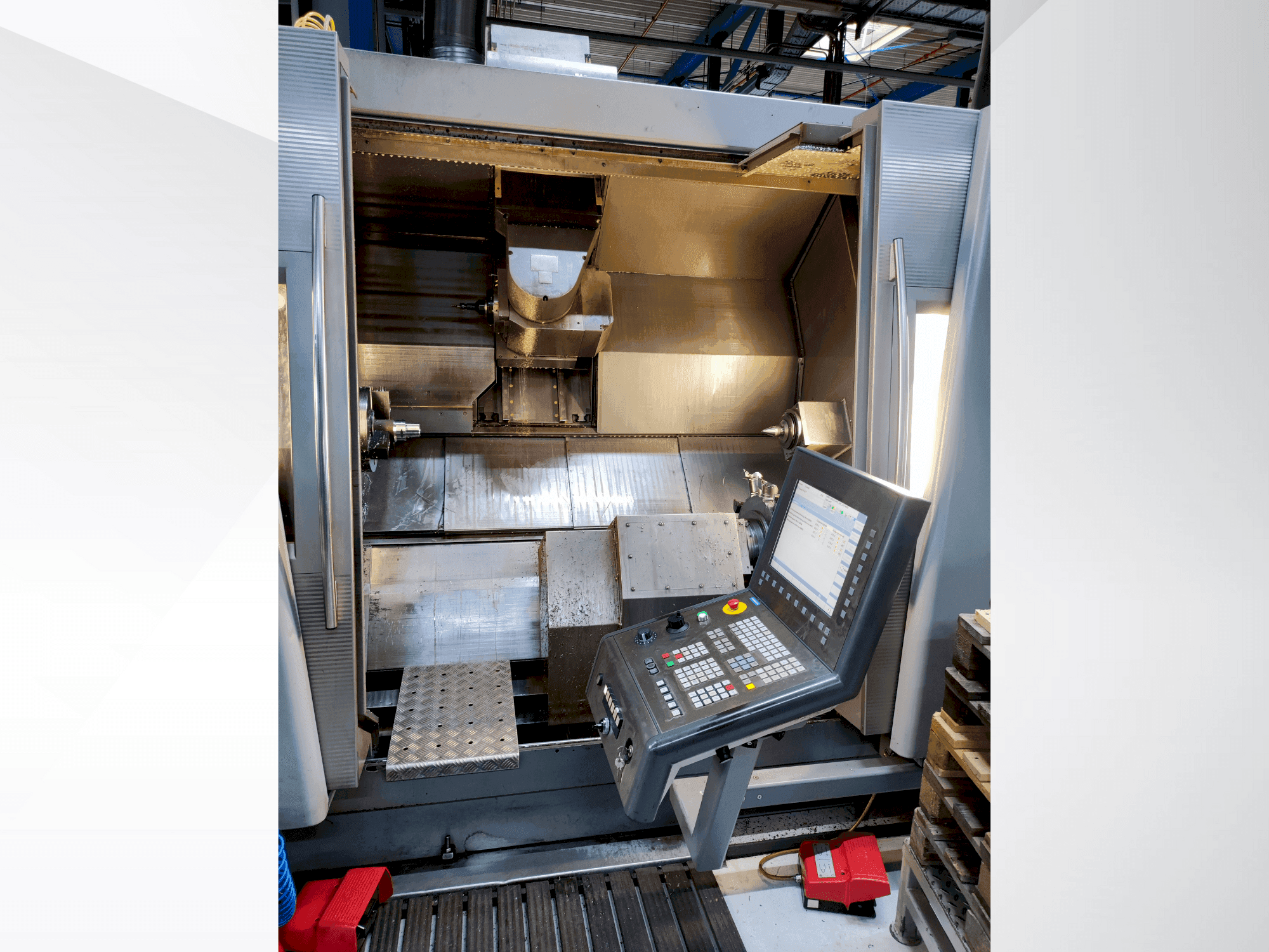 Вид станка Gildemeister GMX 400 linear спереди
