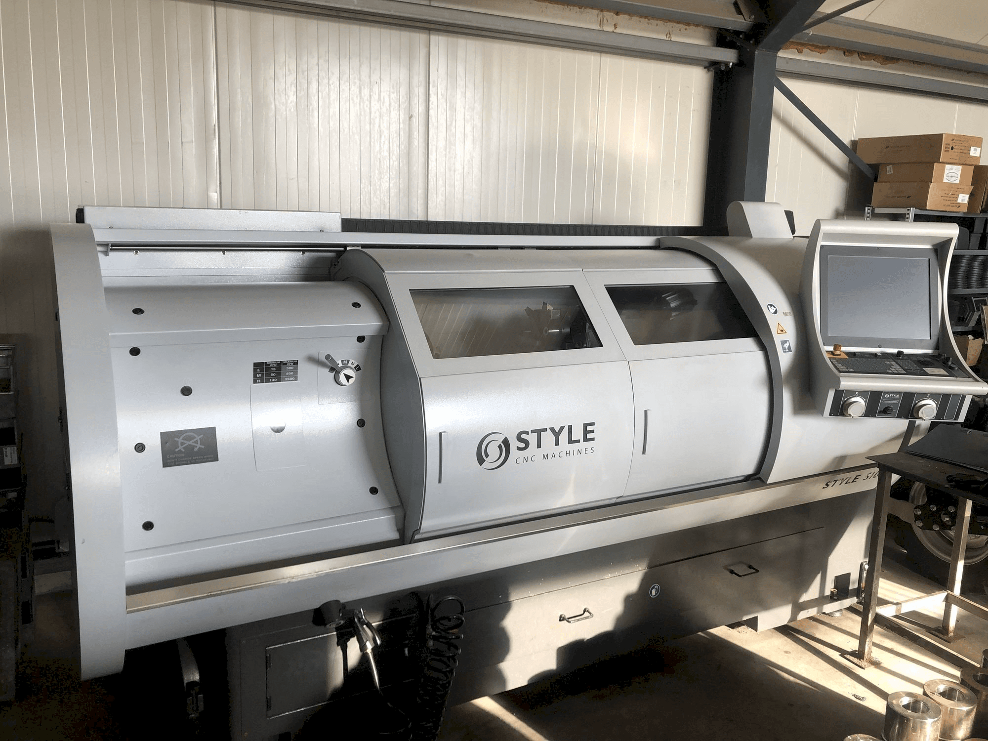 Вид станка STYLE 510 спереди