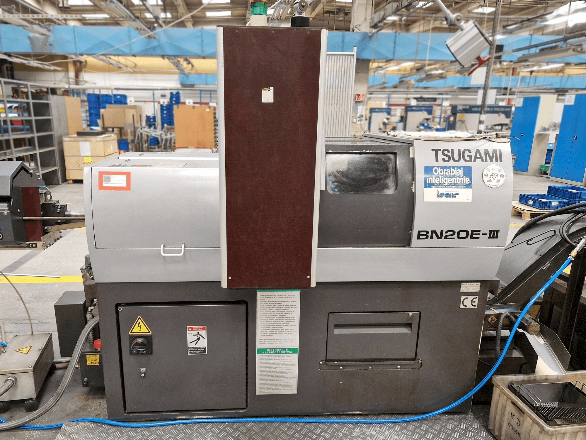 Вид станка TSUGAMI BN20E-III спереди
