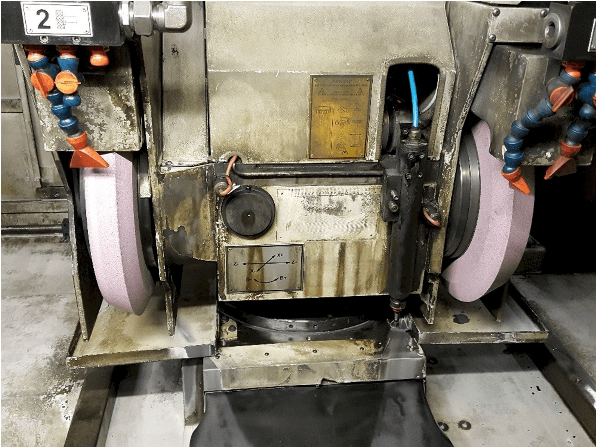 Вид станка DANOBAT WT-62-3B спереди