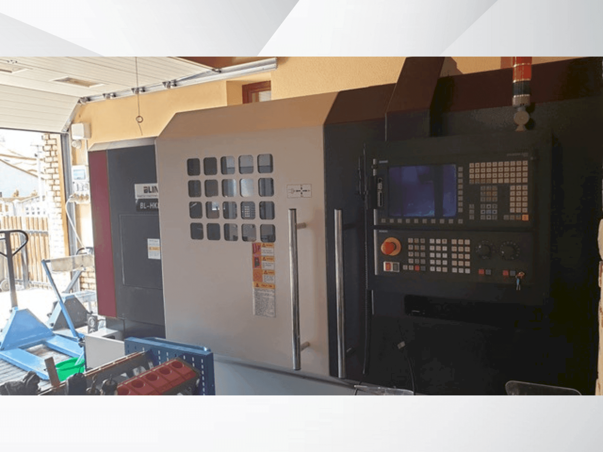 Вид станка TAATH BL-HK80B спереди