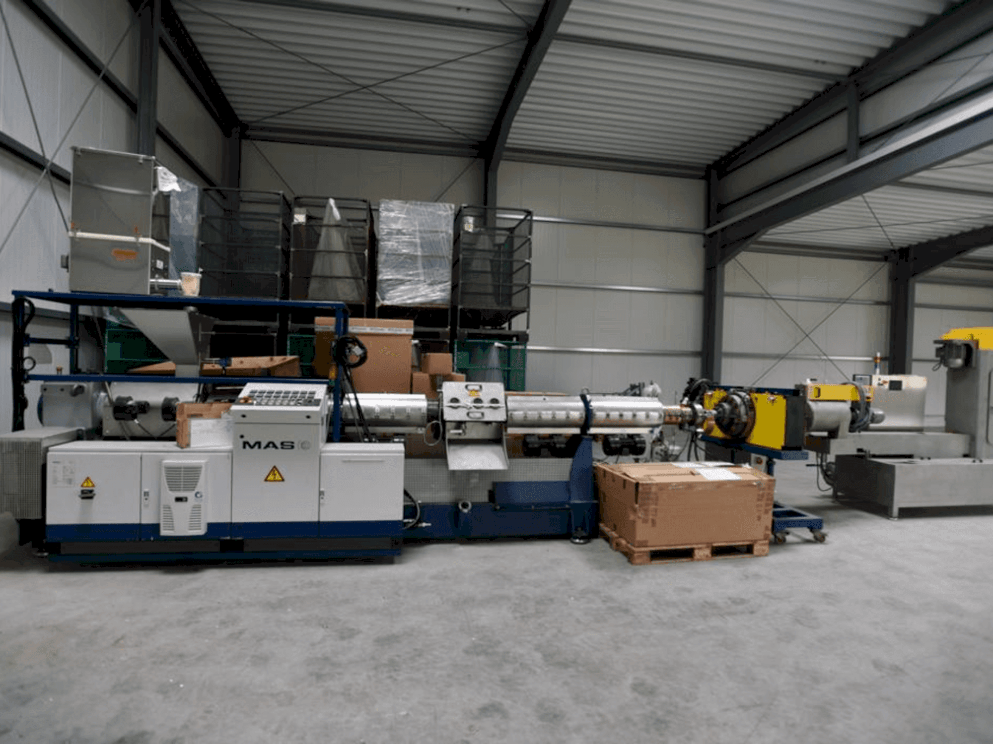 Вид станка MAS 120E спереди