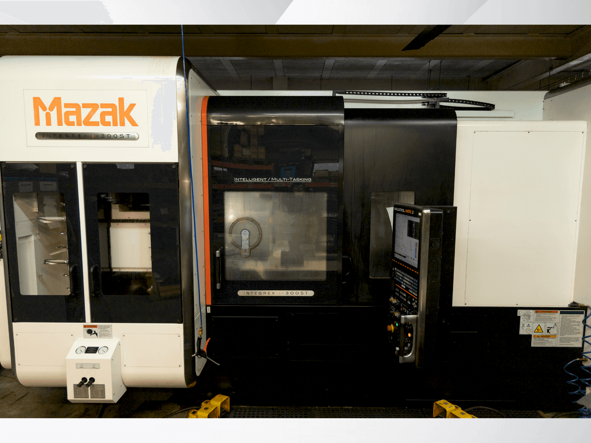 Вид станка Mazak Integrex i-300ST-1500U спереди