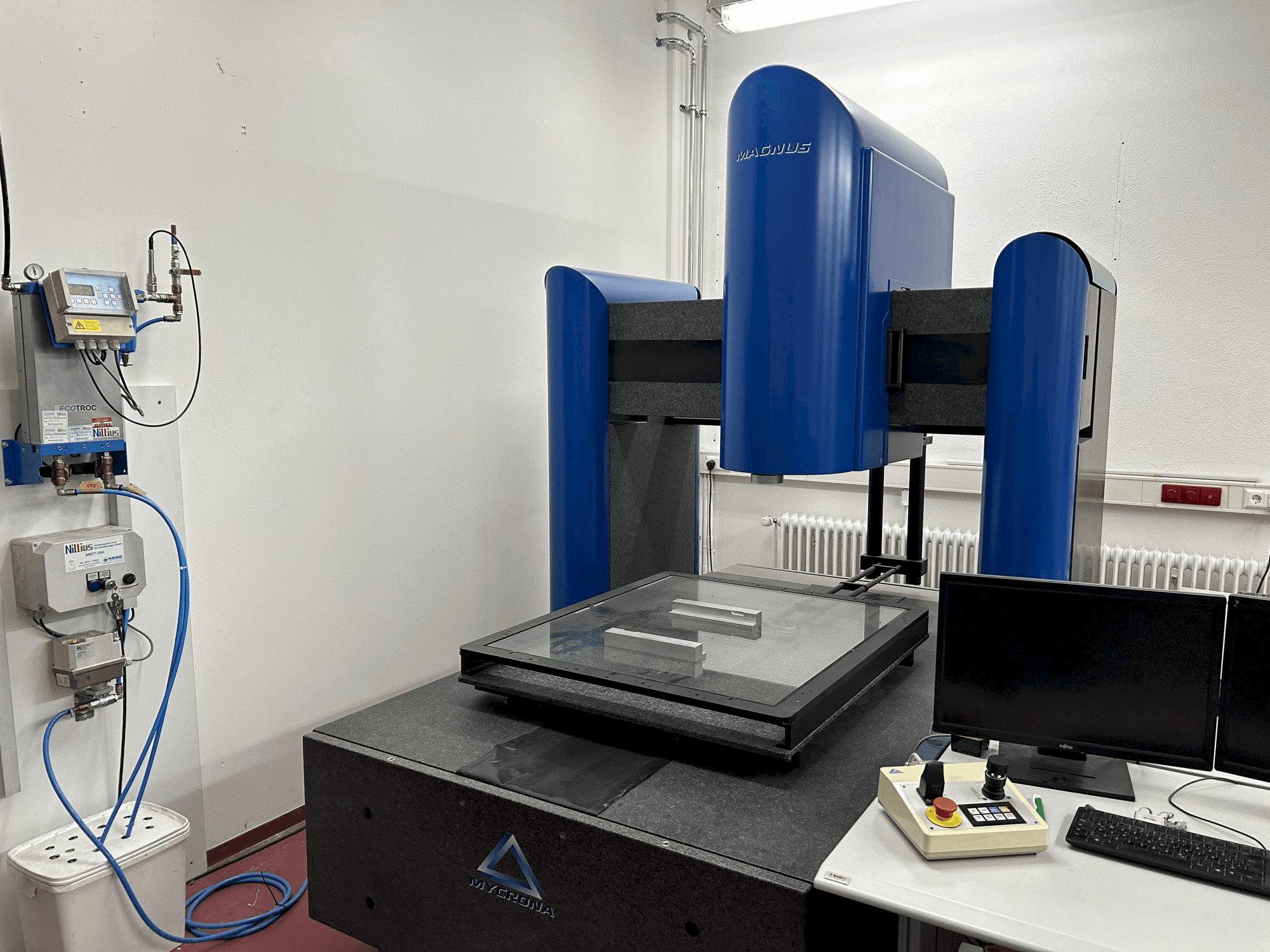 Вид станка MYCRONA Magnus BL спереди