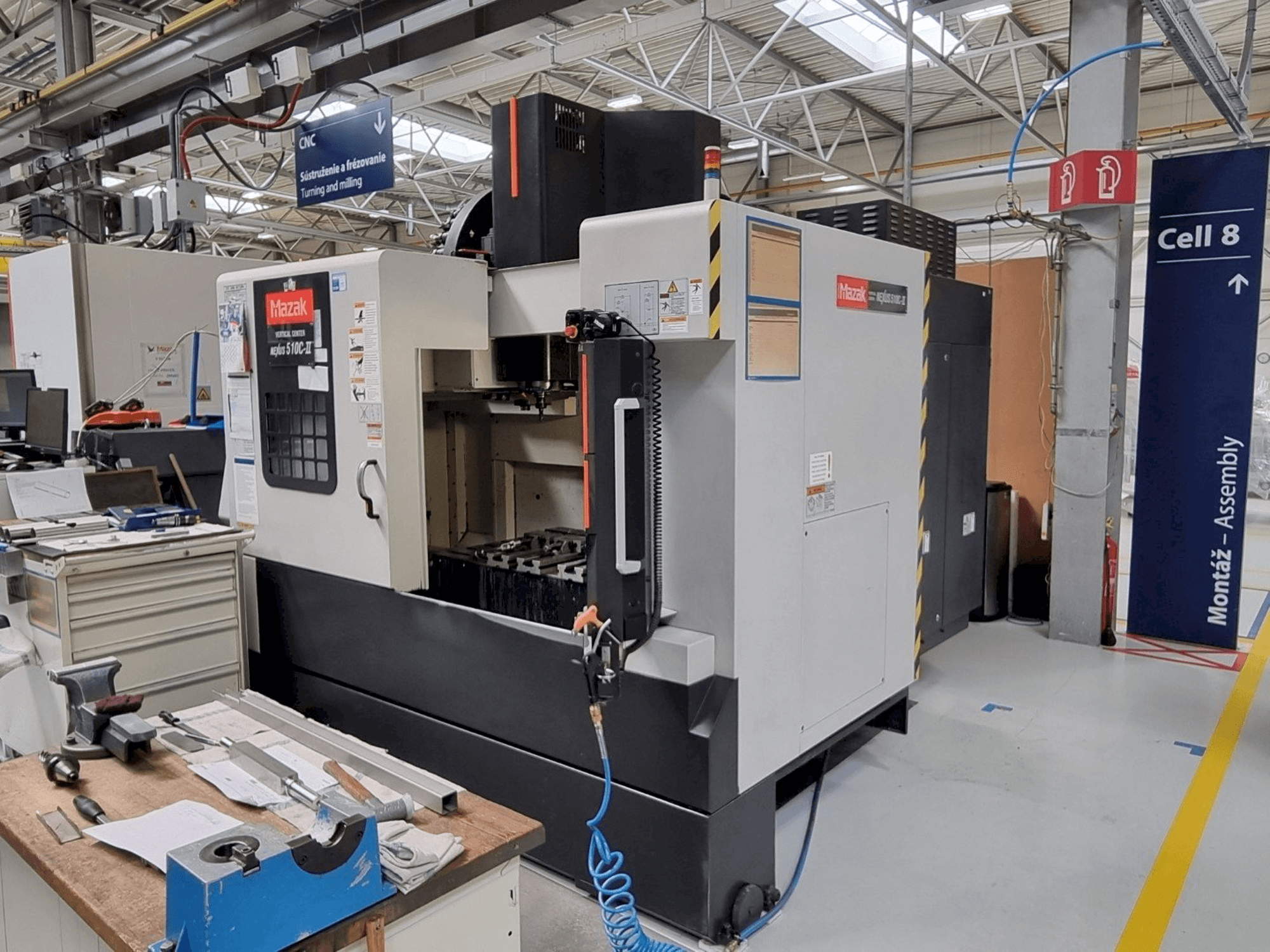 Вид станка Mazak Nexus 510C - II спереди