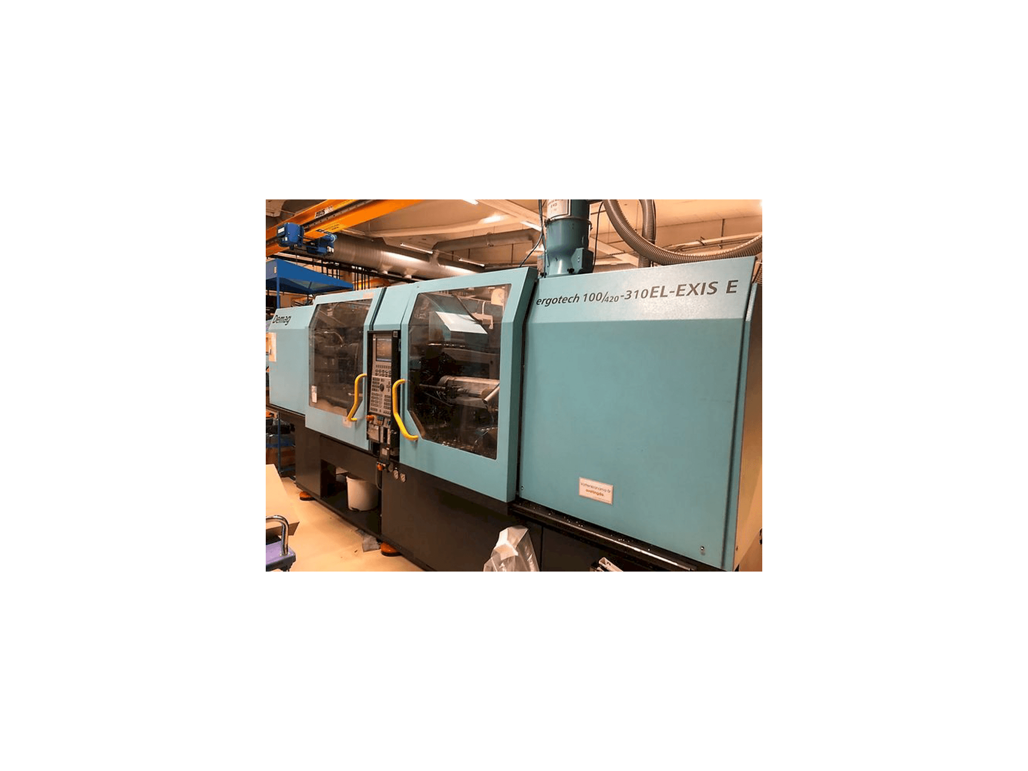 Вид станка DEMAG Ergotech 100/420 - 310 EL-EXIS E спереди