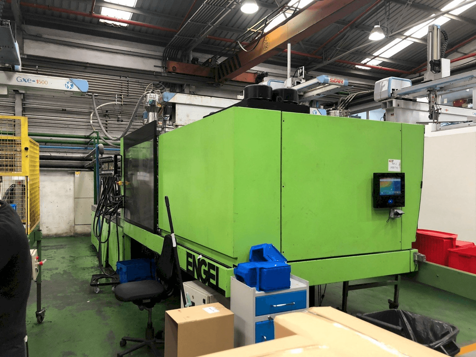 Вид станка Engel ES 3550/400 HL спереди