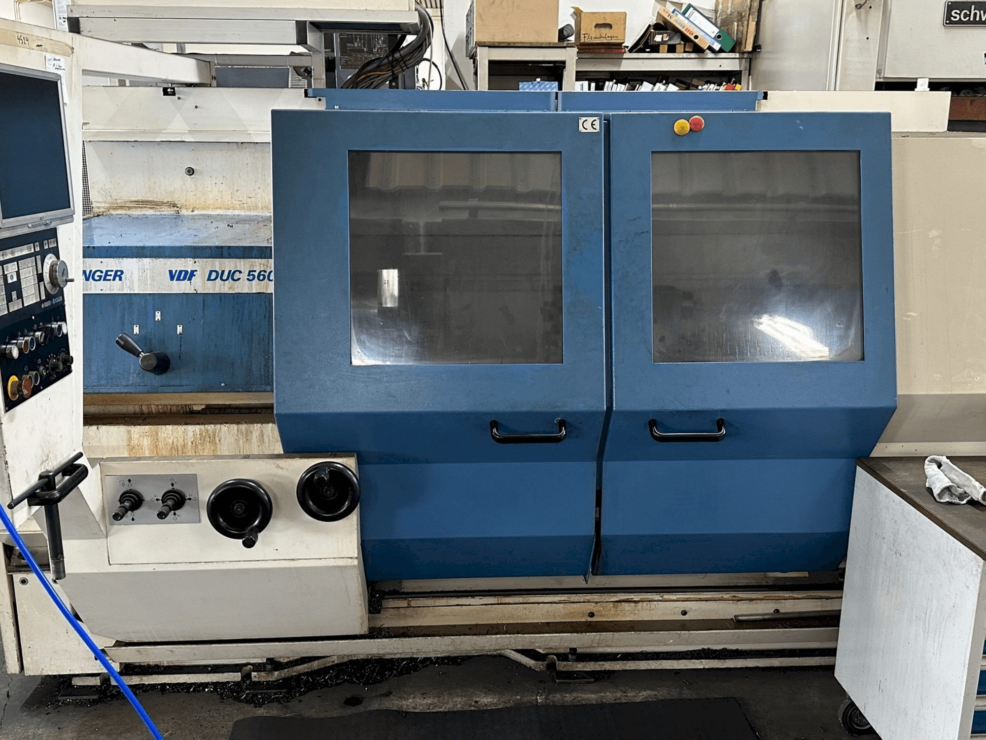 Вид станка BOEHRINGER DUC 560 спереди