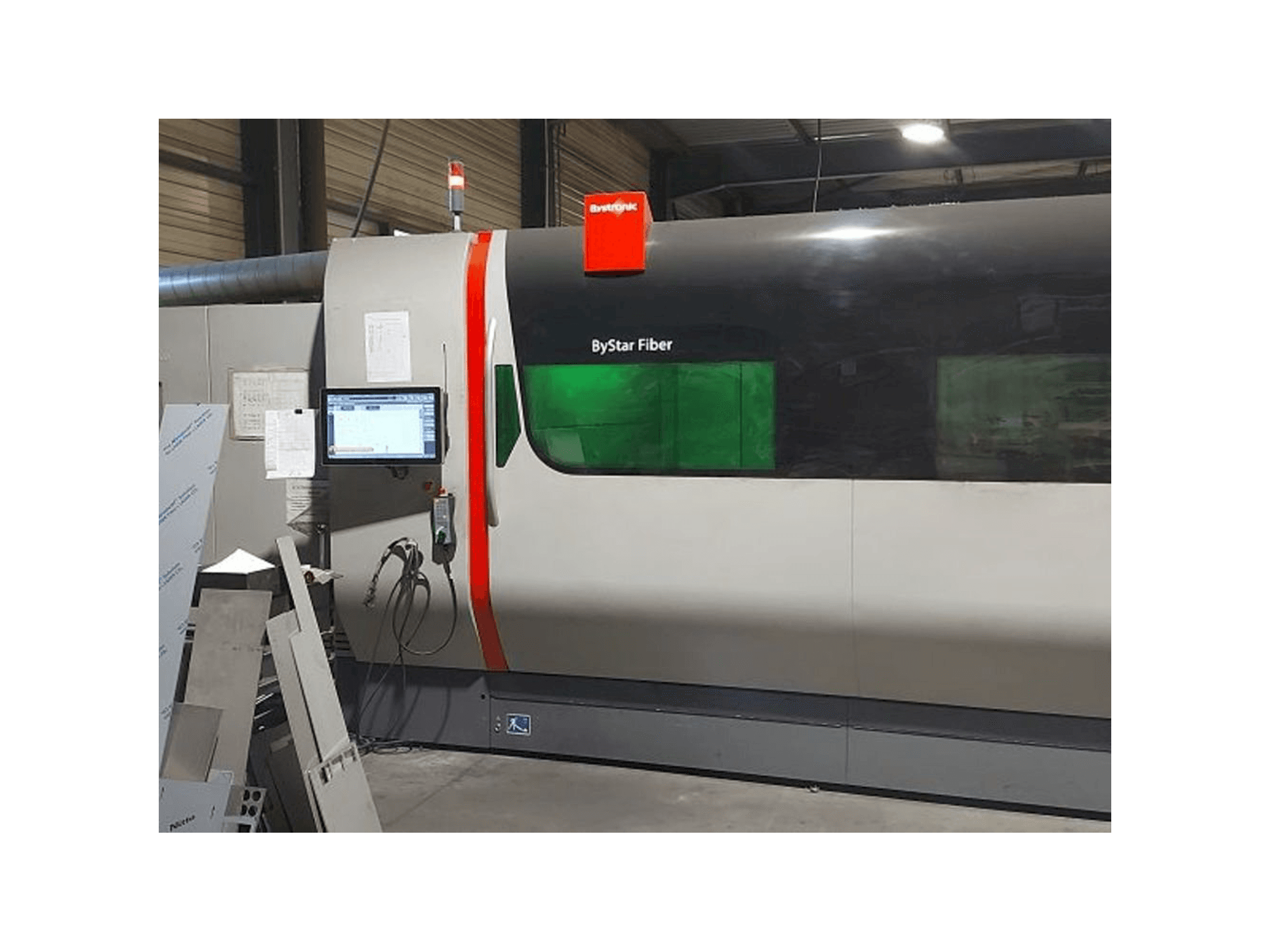 Вид станка Bystronic Bystar fiber спереди