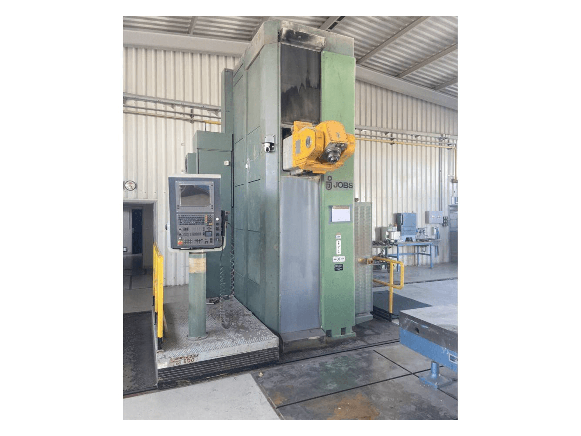 Вид станка JOBS Jomach 16 спереди