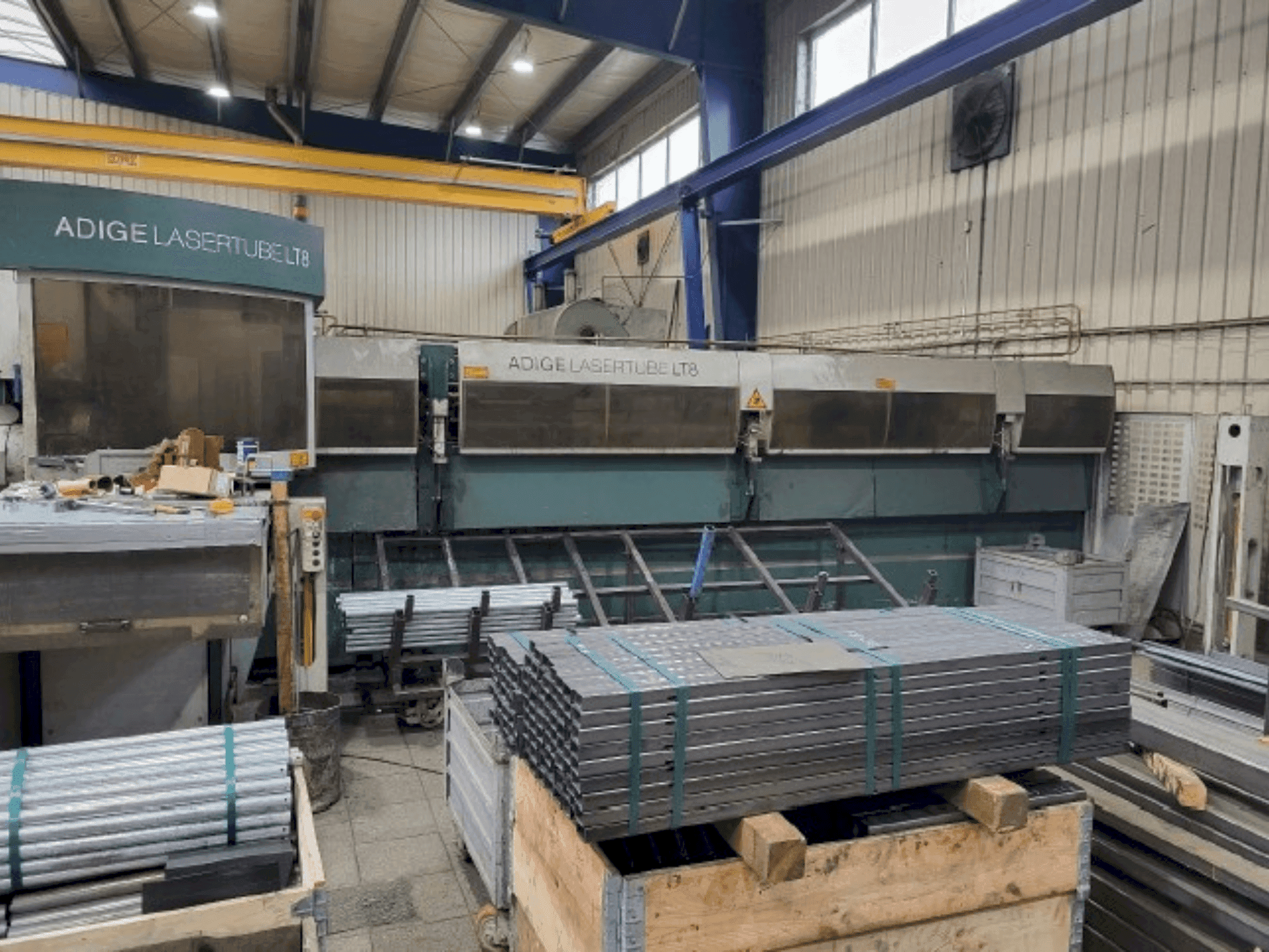 Вид станка BLM Adige LT 8 спереди