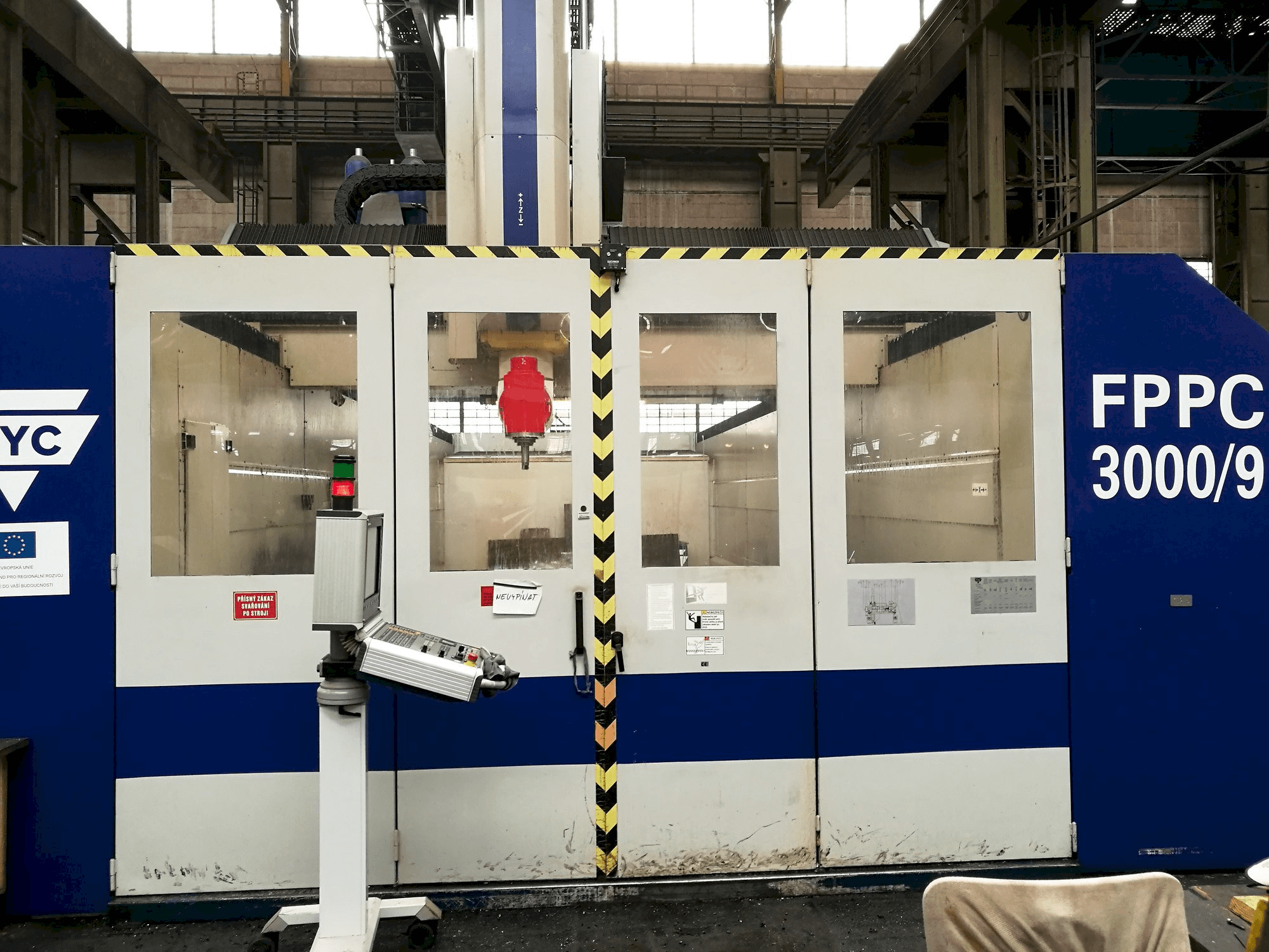 Front view of TYC FPPC 300/9 machine