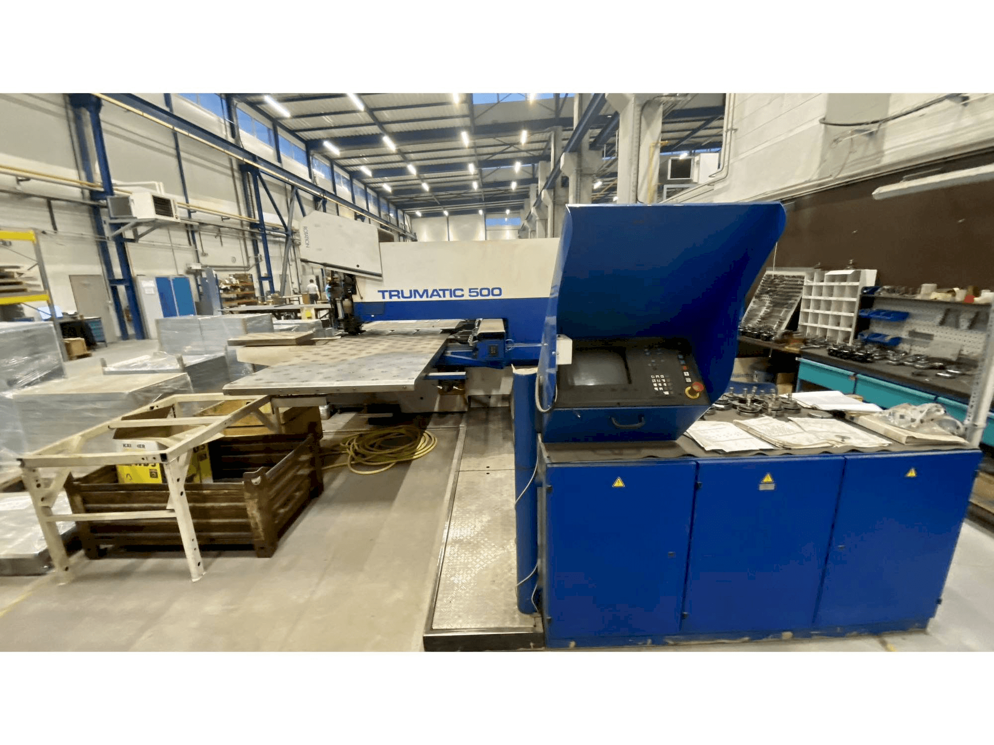 Вид станка Trumpf Trumatic 500R спереди