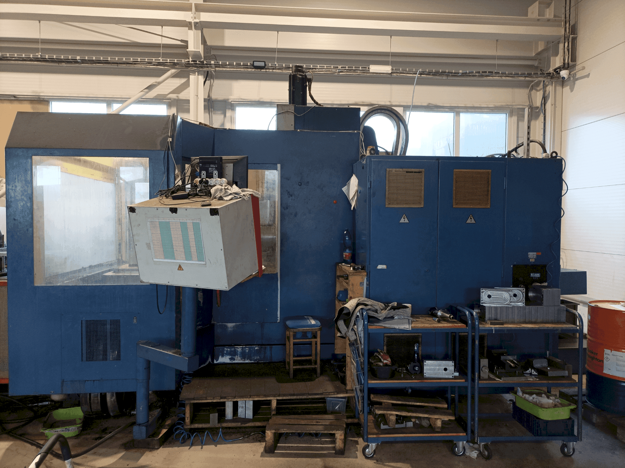 Вид станка ZPS MCFH 63 спереди