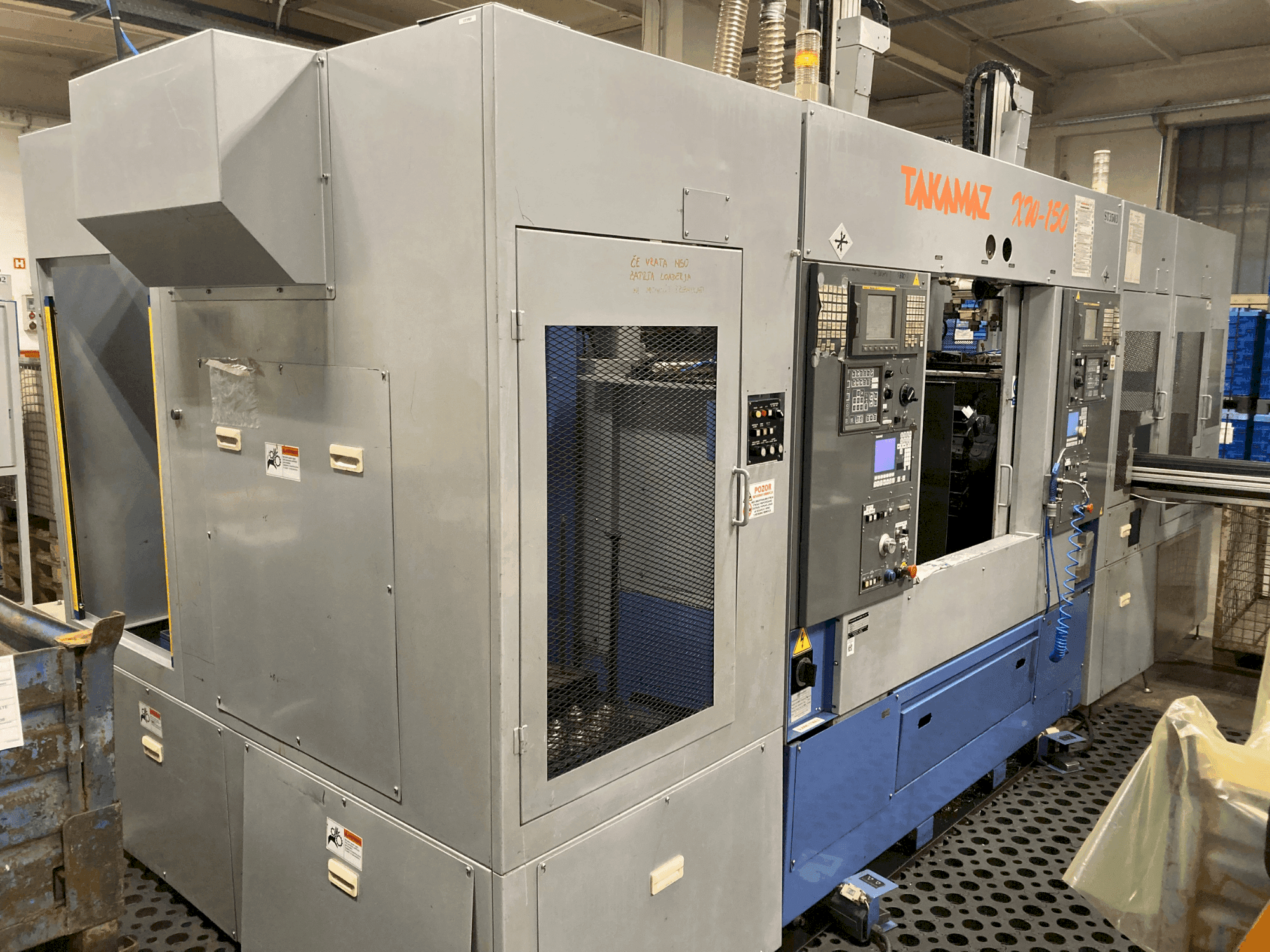 Вид станка Takamaz XW-150 спереди