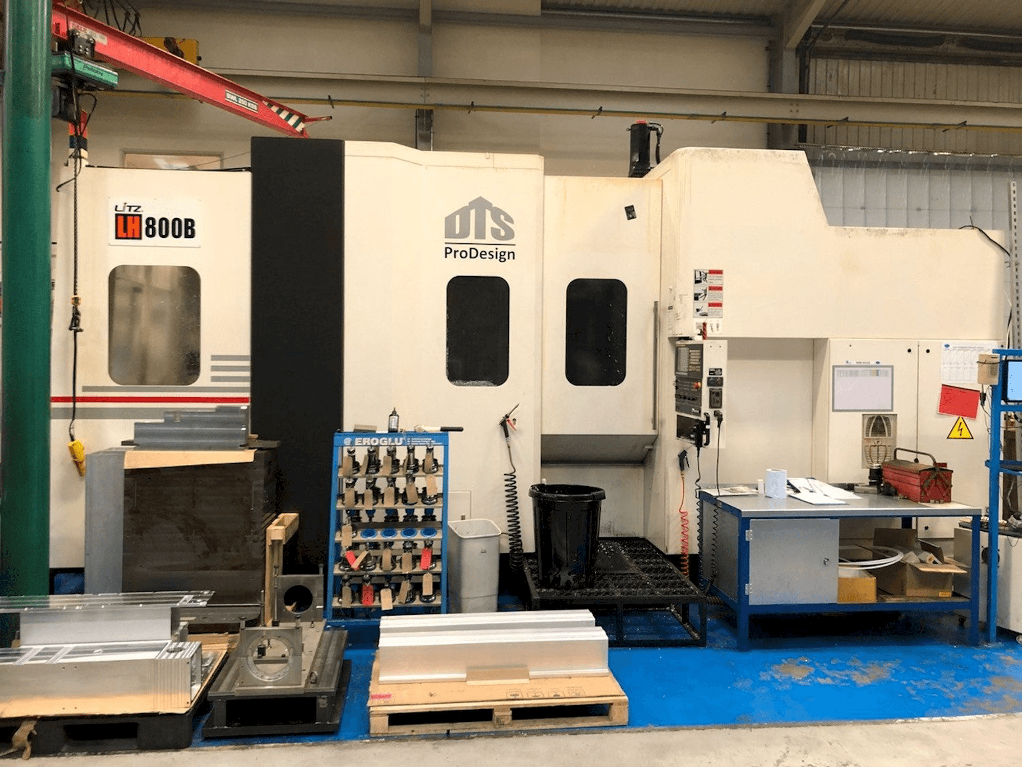 Front view of Litz LH-800B machine