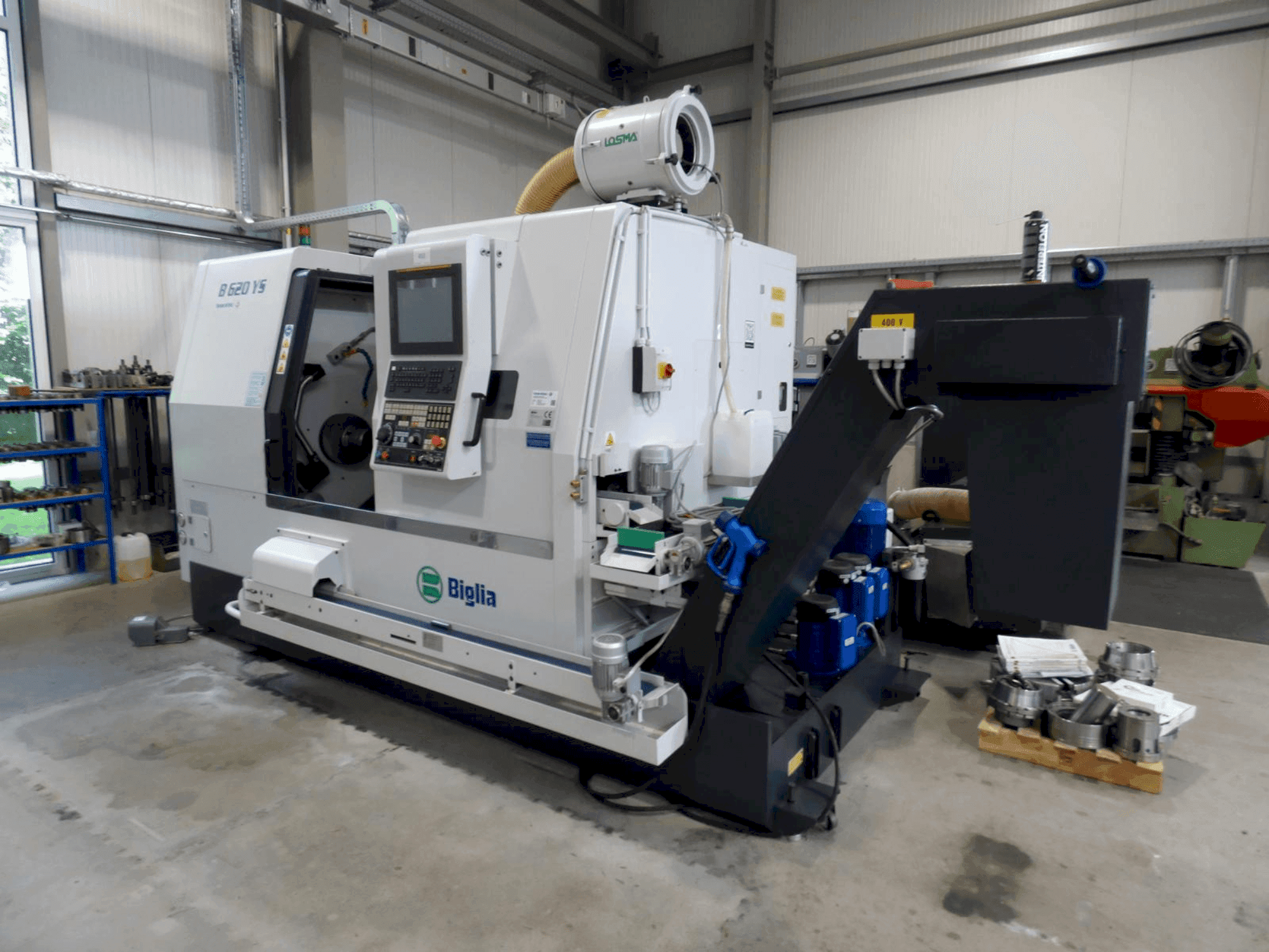 Вид станка Biglia B620YS спереди