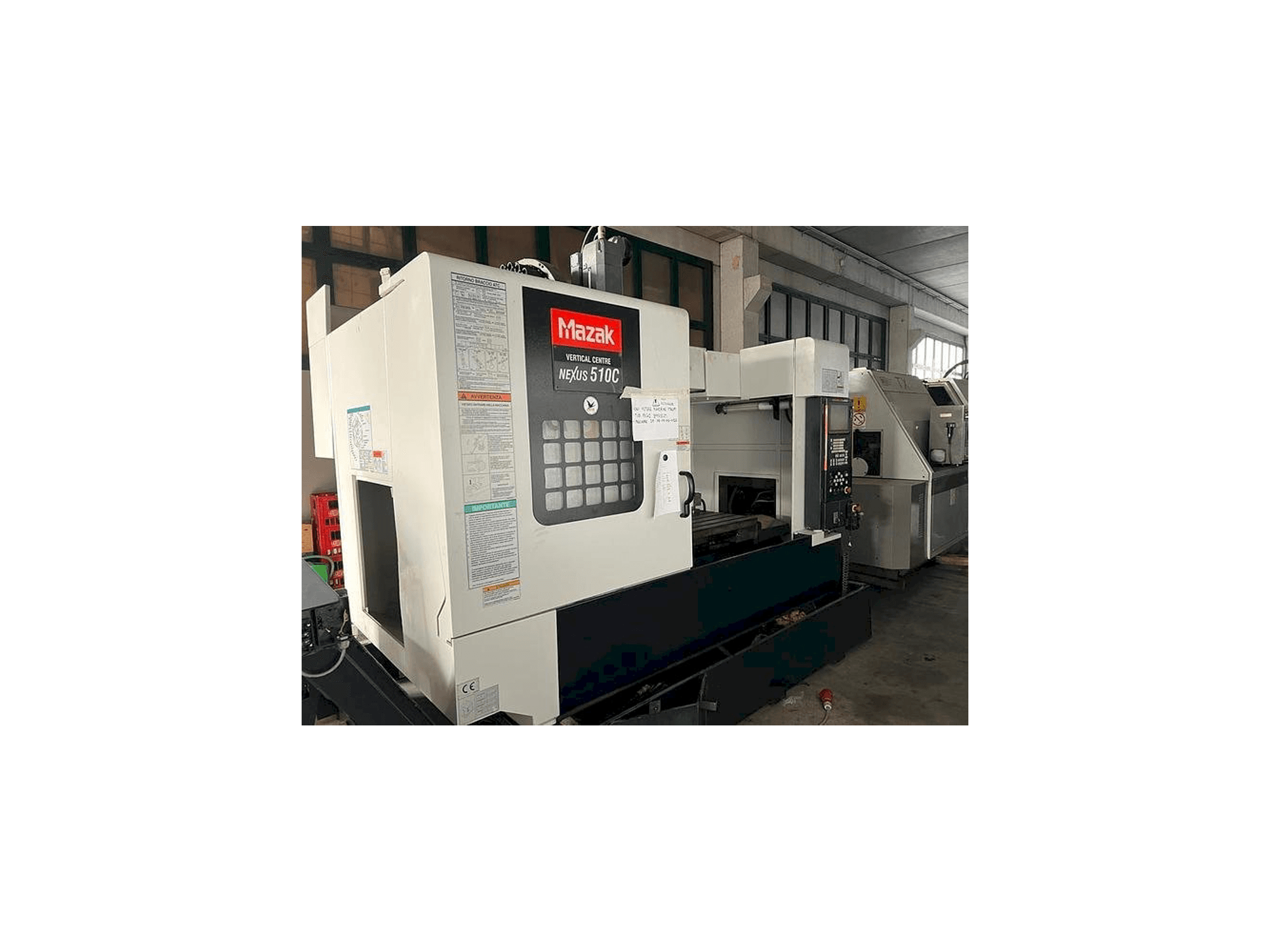 Вид станка Mazak VCN 510C спереди