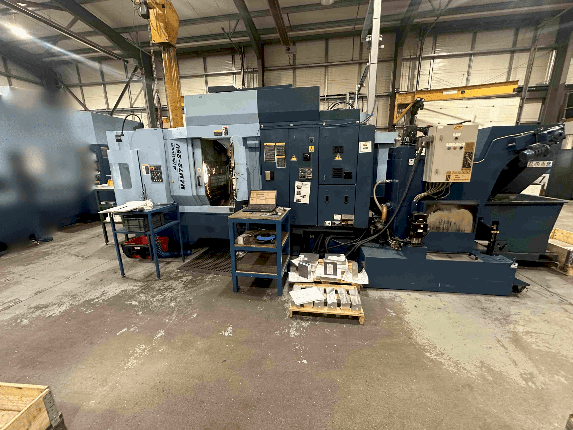 Вид станка Matsuura MAM72-25V спереди