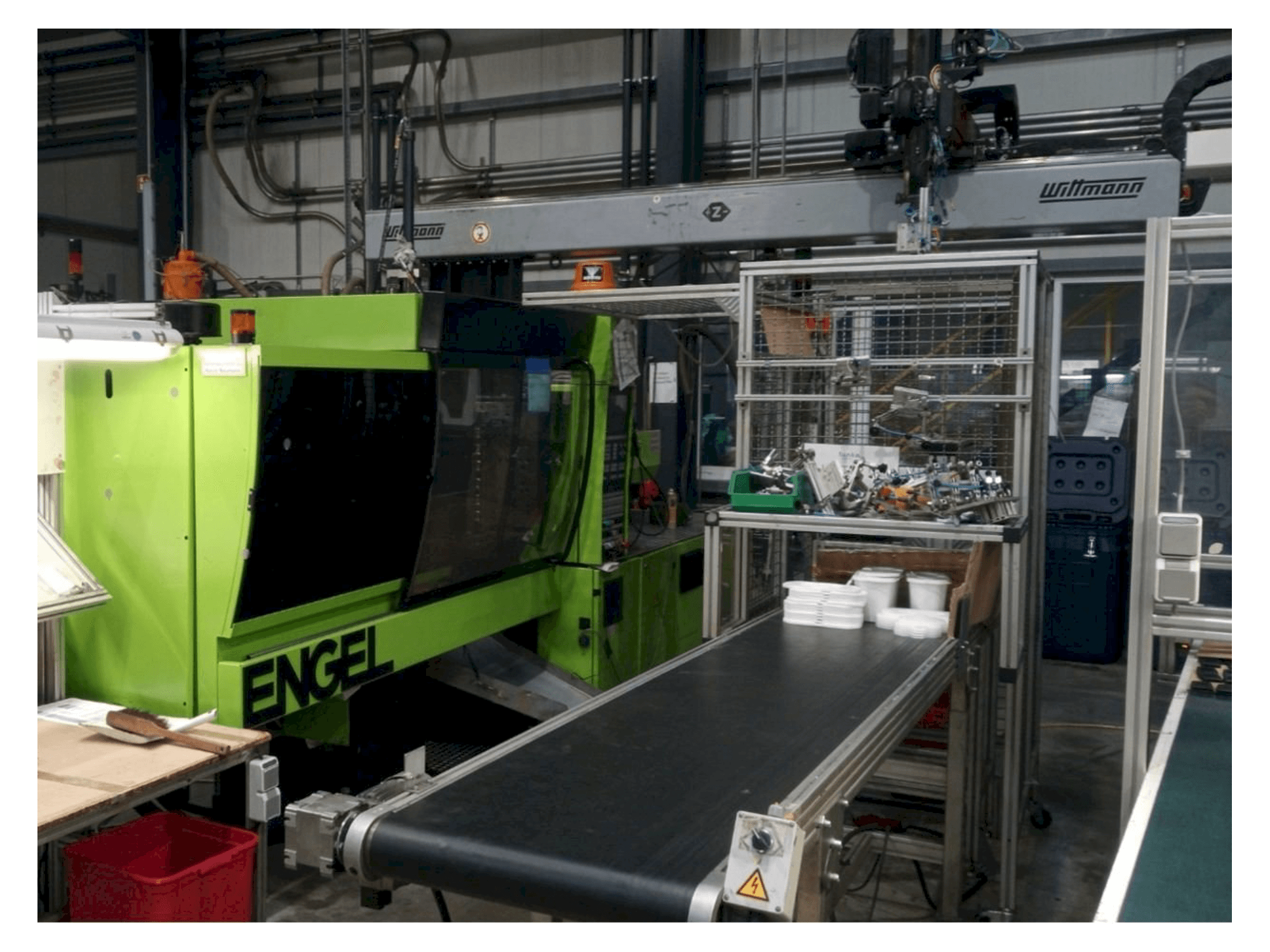 Вид станка Engel VICTORY 500/120 Phoenix спереди