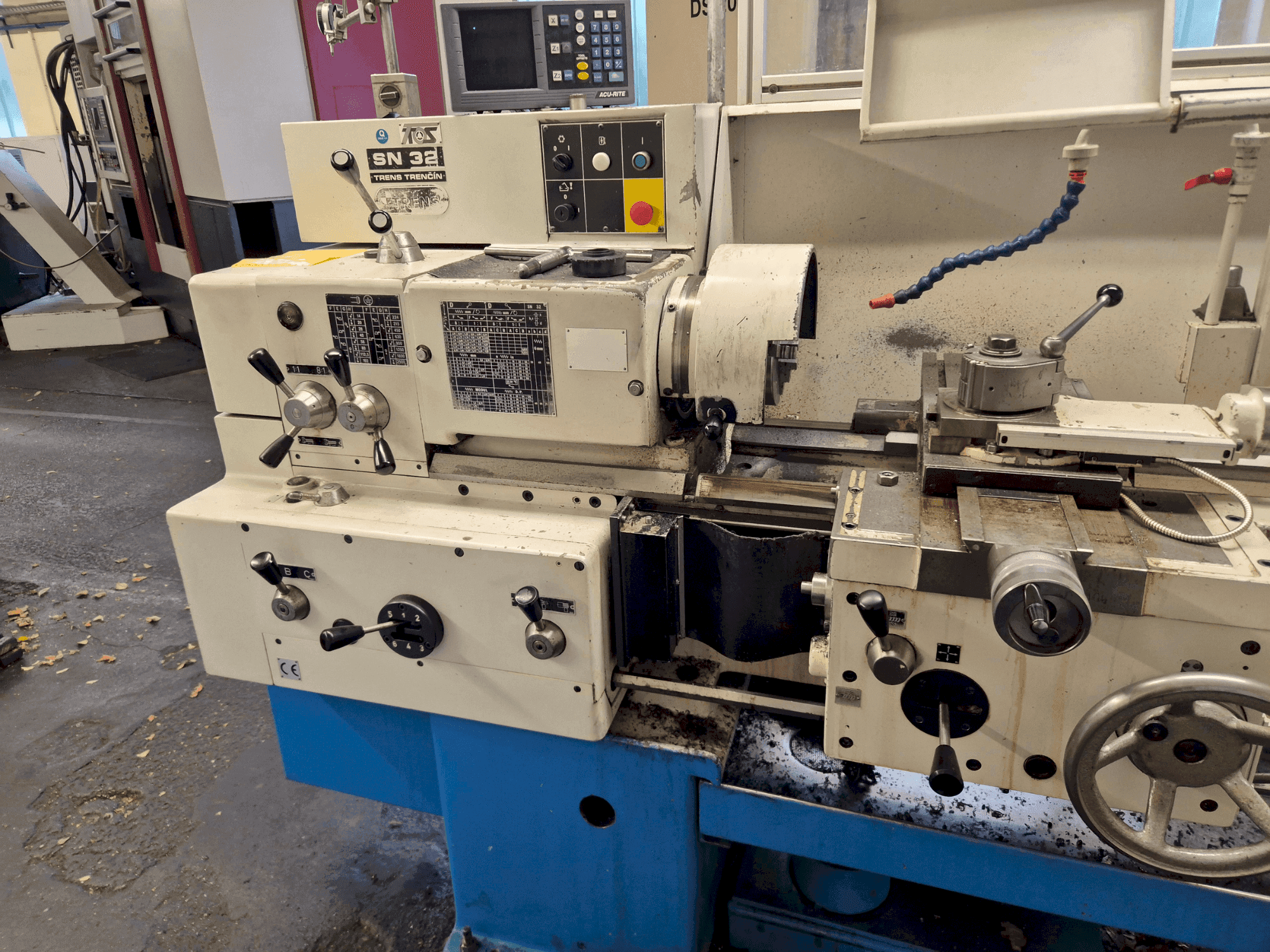 Вид станка TRENS SN 32 спереди