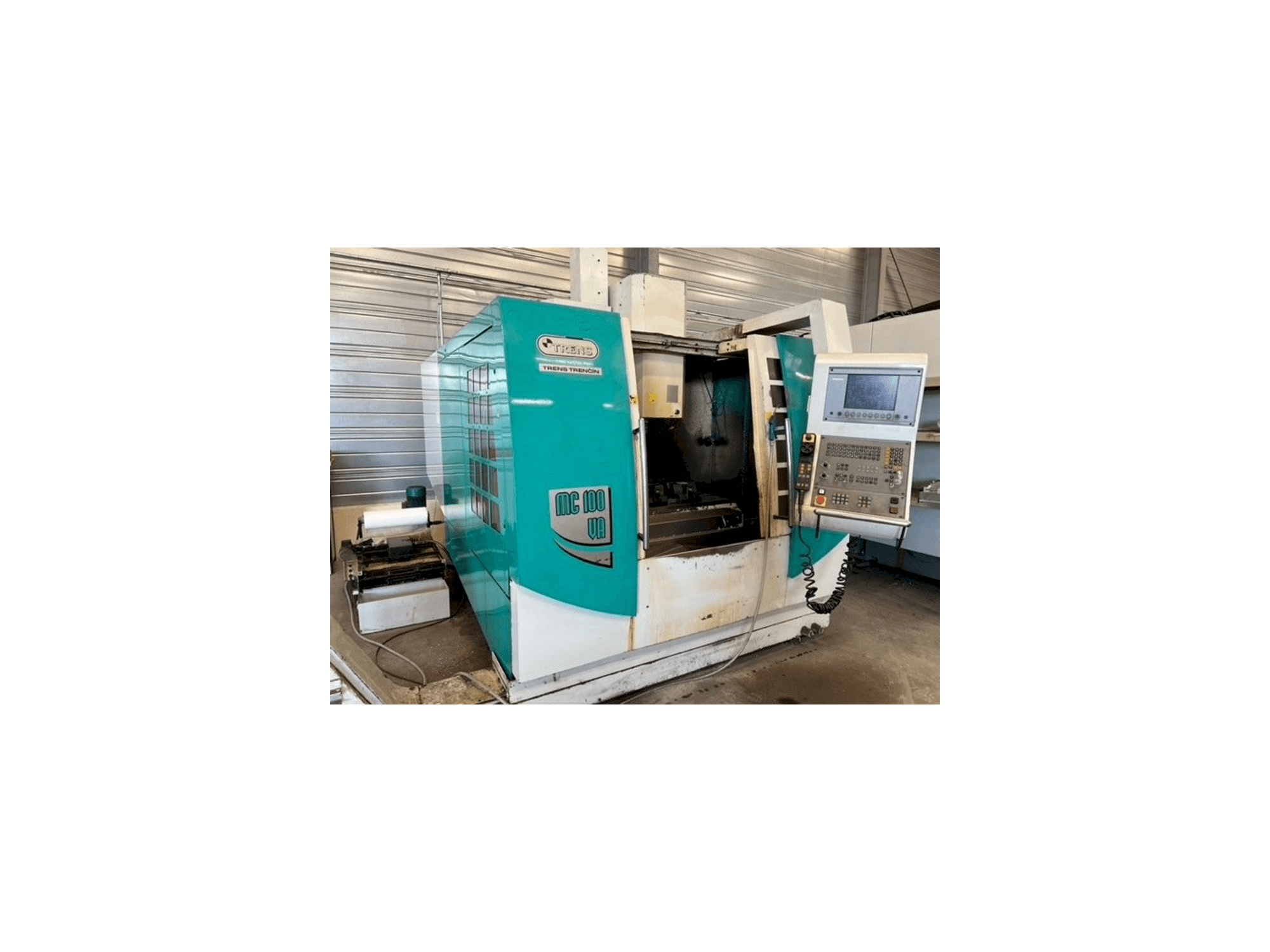 Вид станка с TRENS MC100VA правой стороны