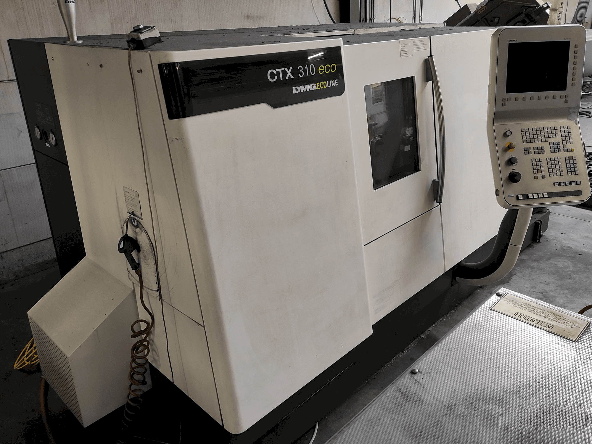 Вид станка DMG GILDEMEISTER ecoline CTX310 eco спереди