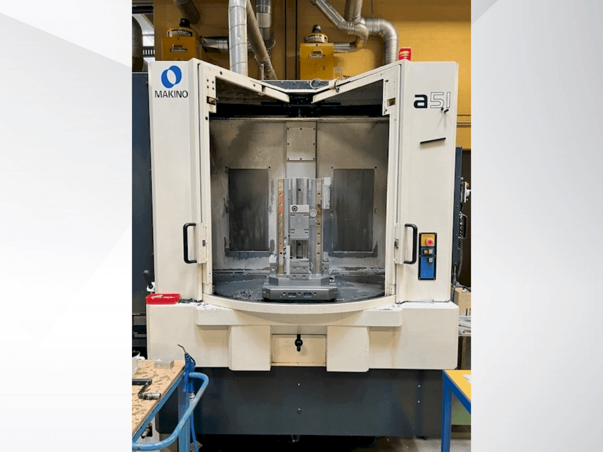 Вид станка Makino a51-A 60 спереди