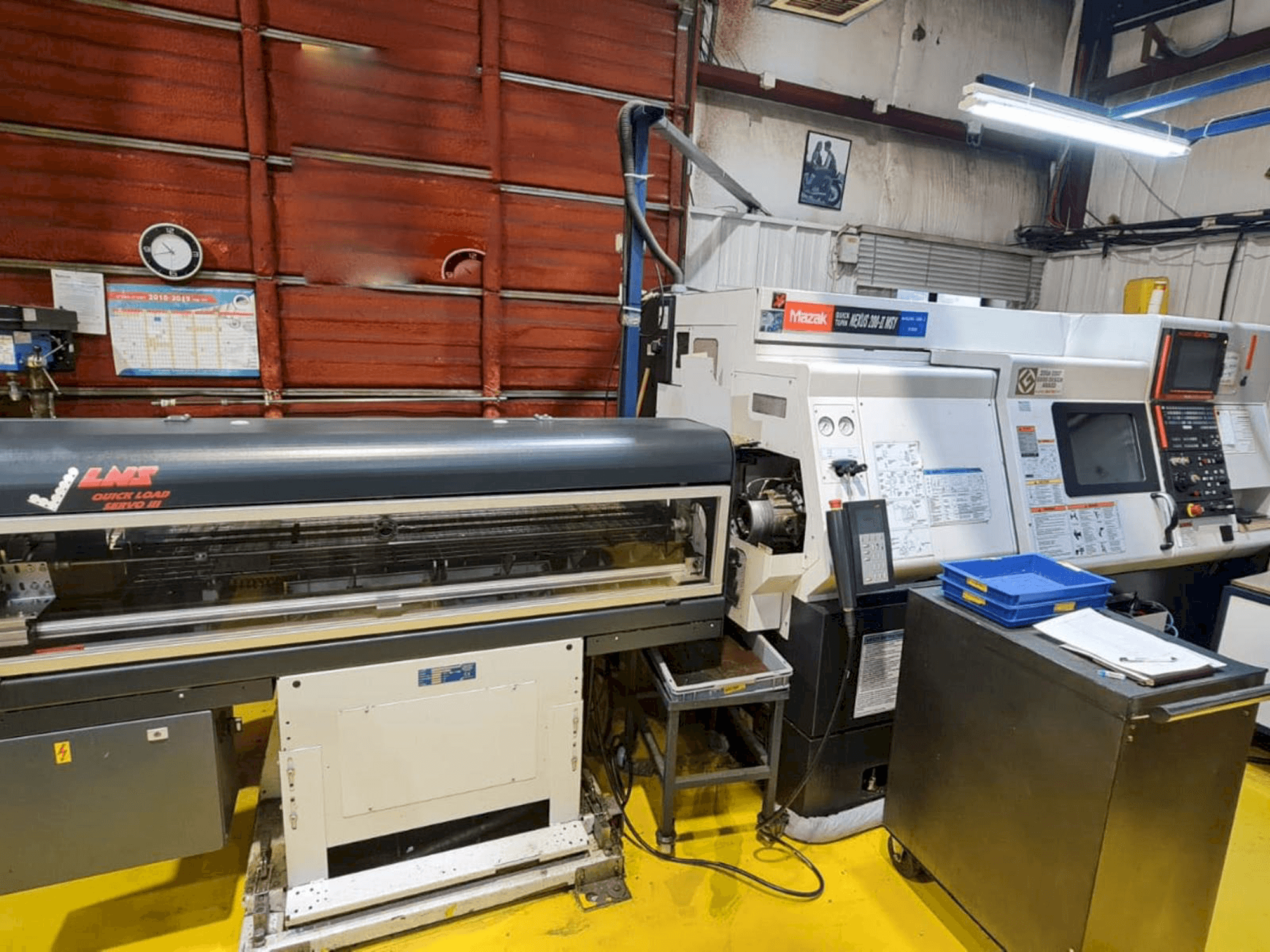 Вид станка Mazak Quick Turn Nexus 200-II MSY спереди