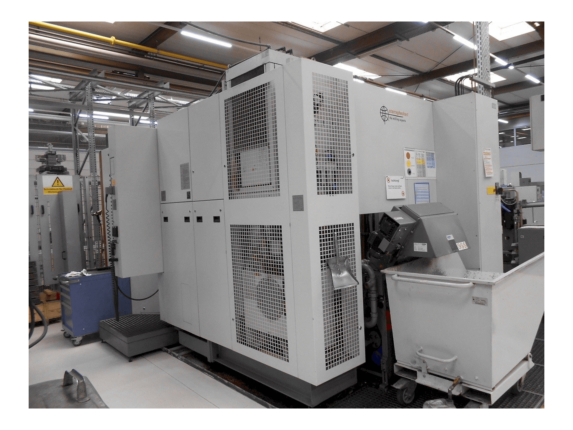 Вид станка с Heckert HEC 500 D XXL правой стороны