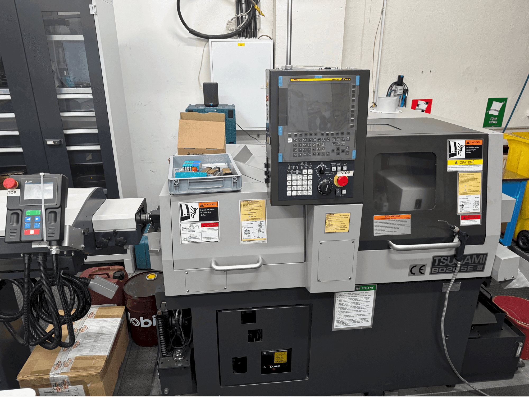 Вид станка TSUGAMI B0205E-III спереди