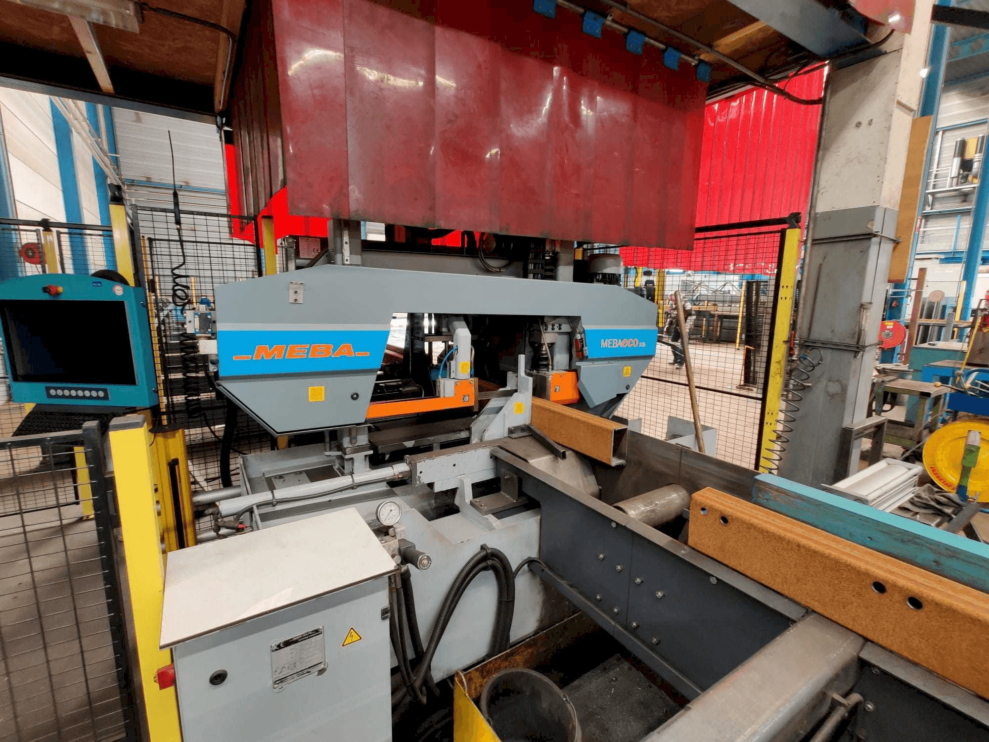 Вид станка KALTENBACH BZT 254- KBT 254 + MEBA eco 335 спереди