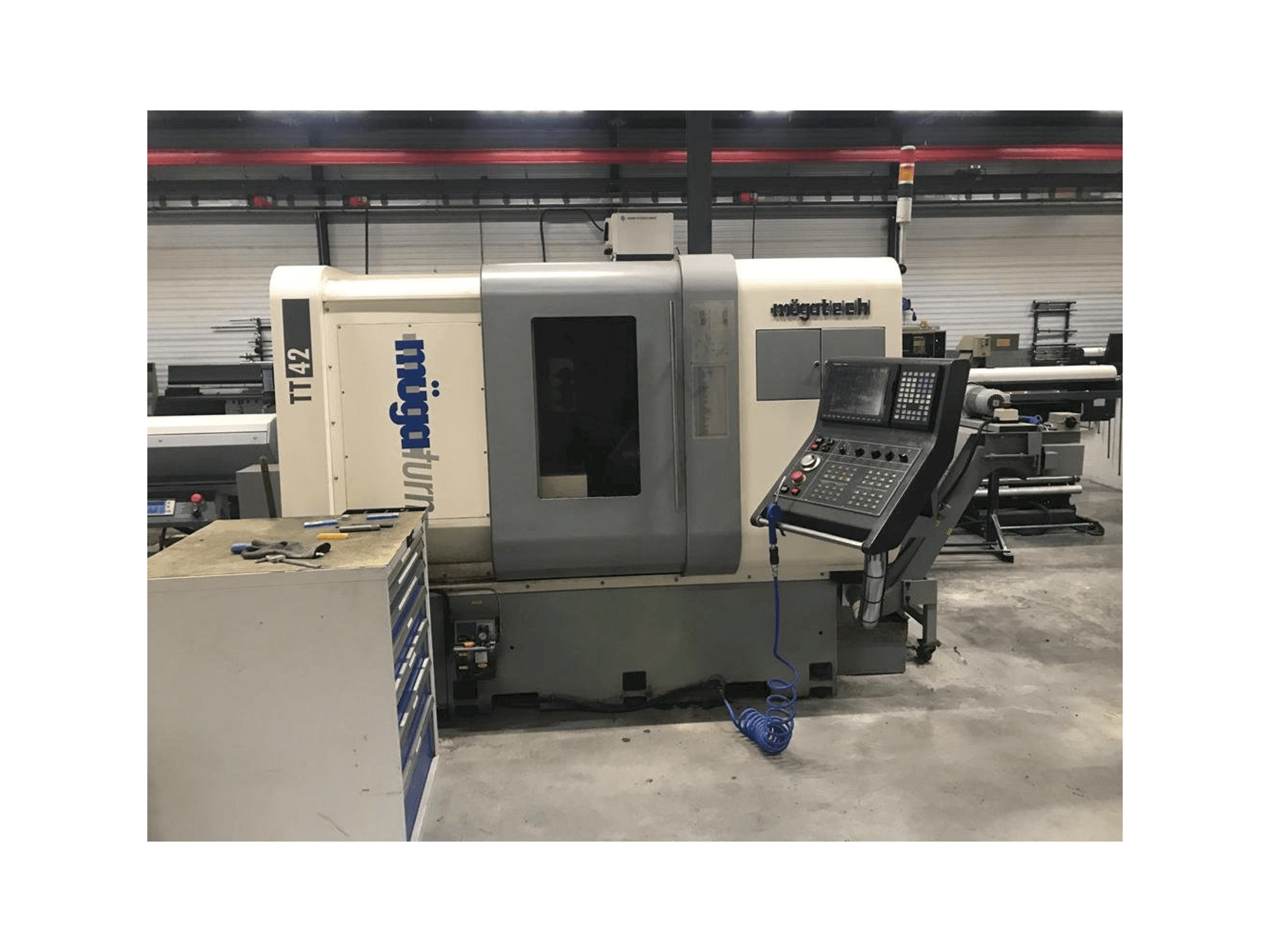 Вид станка Muga TT-42 спереди