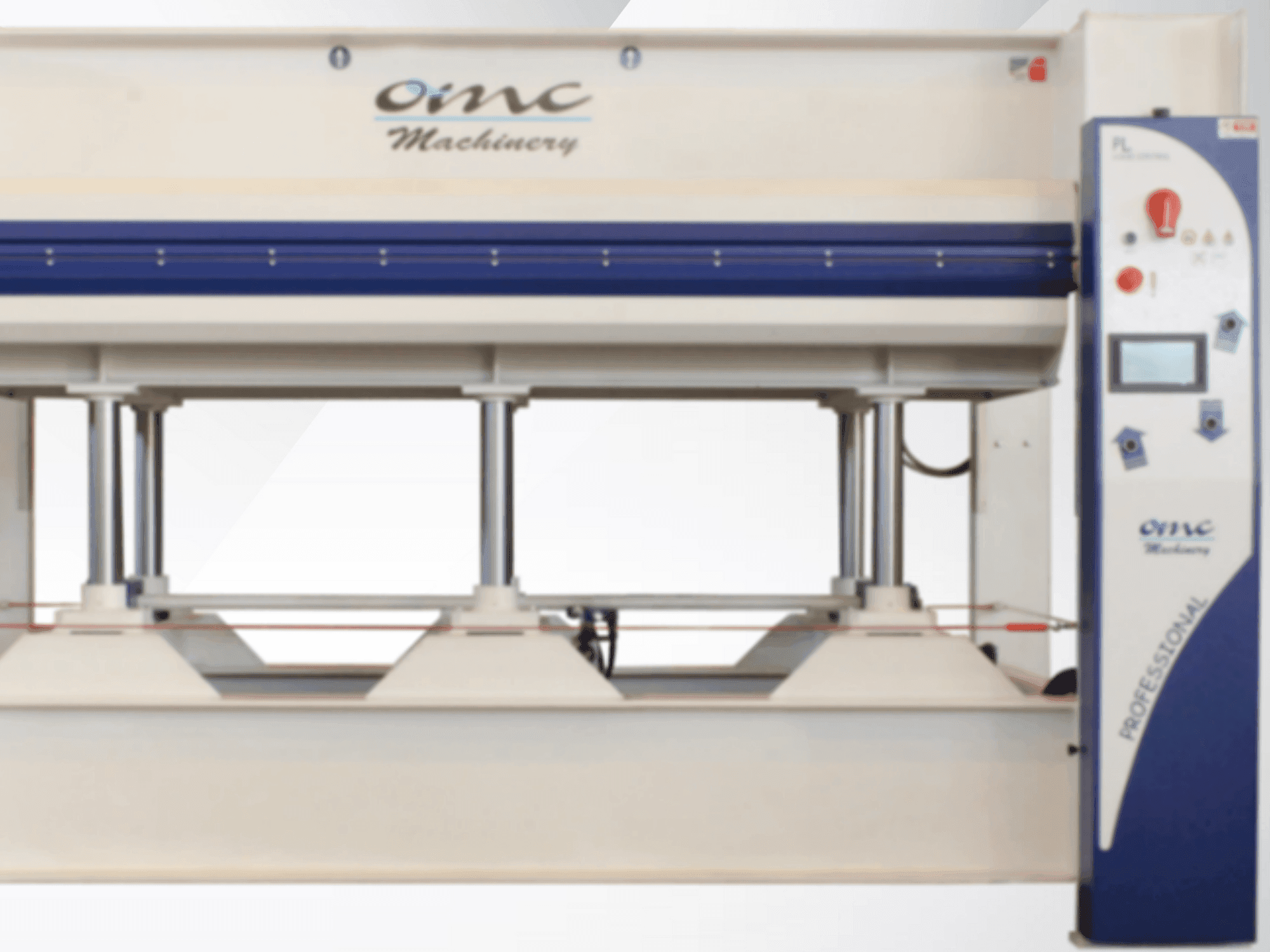 Вид станка OMC PL 90s спереди