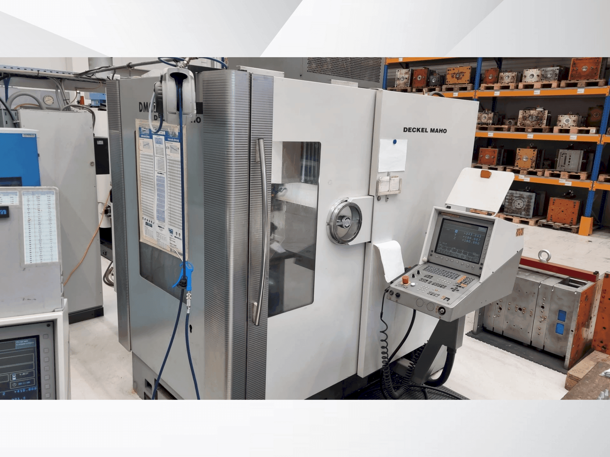 Вид станка DECKEL MAHO DMC 70 V спереди