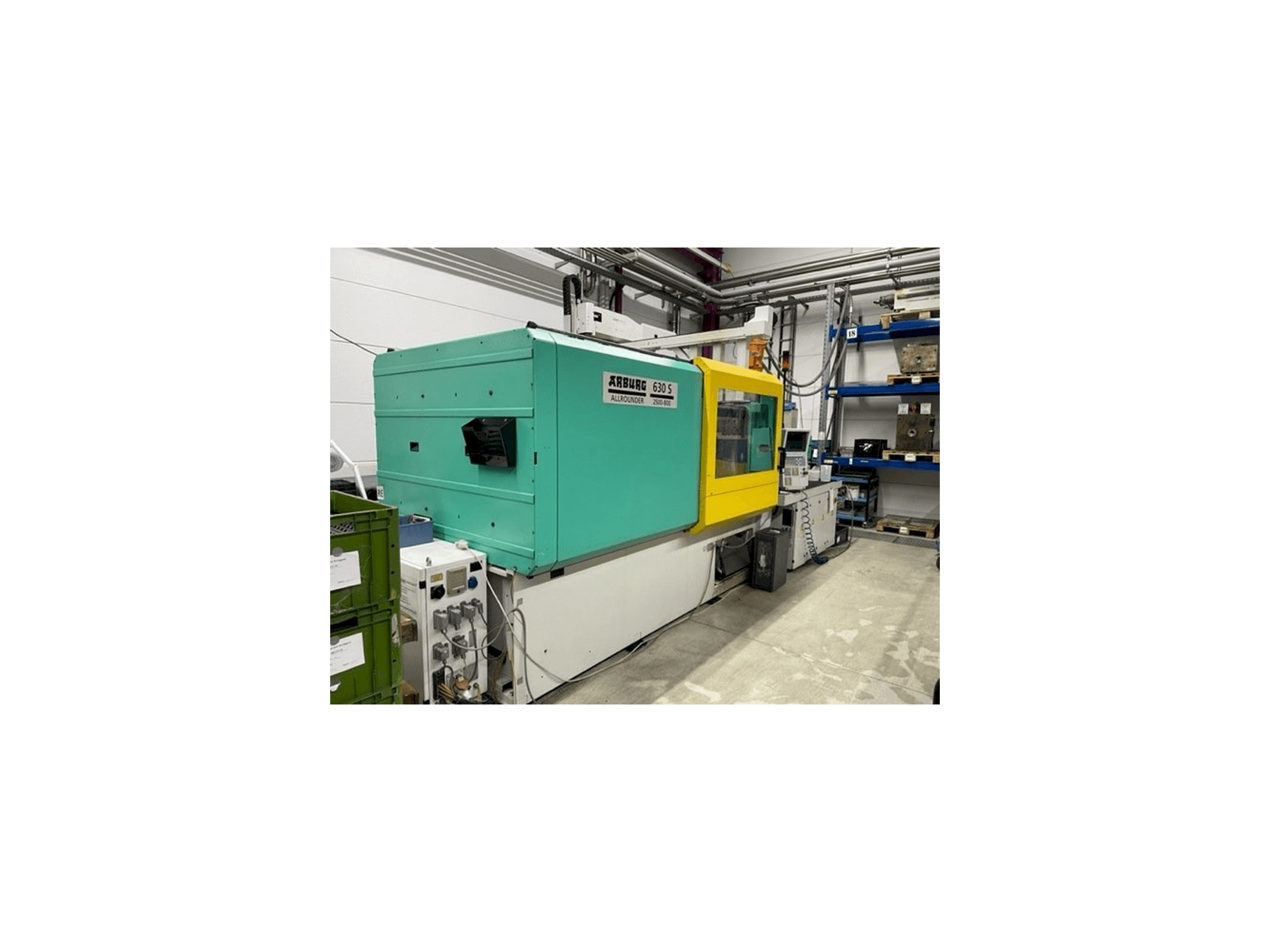 Вид станка Arburg 420C 1000-250 спереди